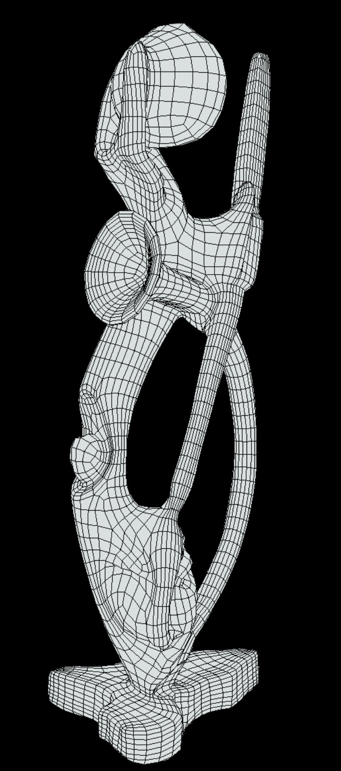 Agony of Truth Low-poly 3D model_11