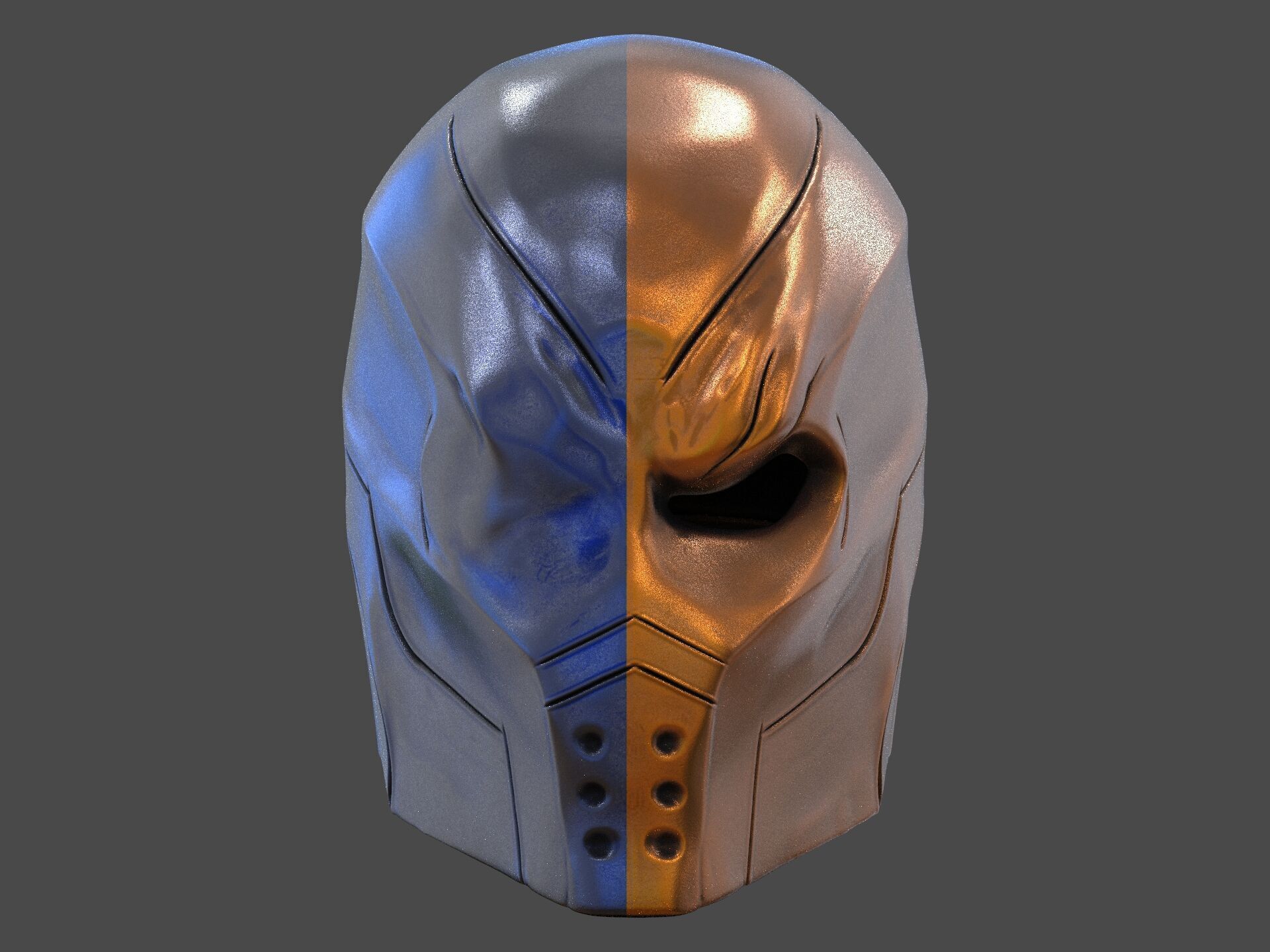 Deathstroke Helmet Print 3D print model_8