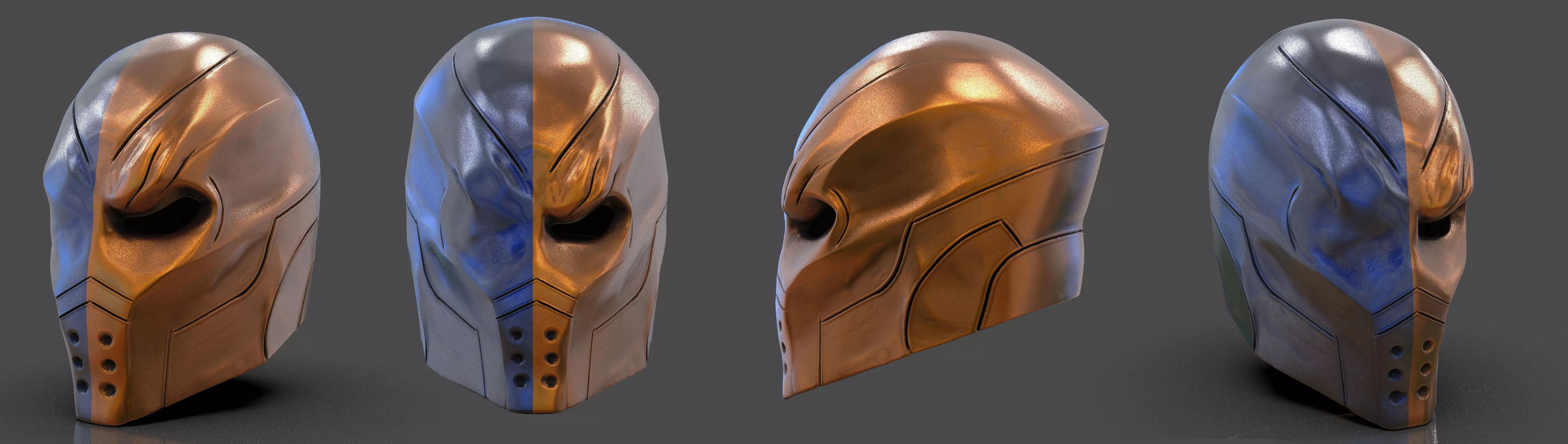 Deathstroke Helmet Print 3D print model_0