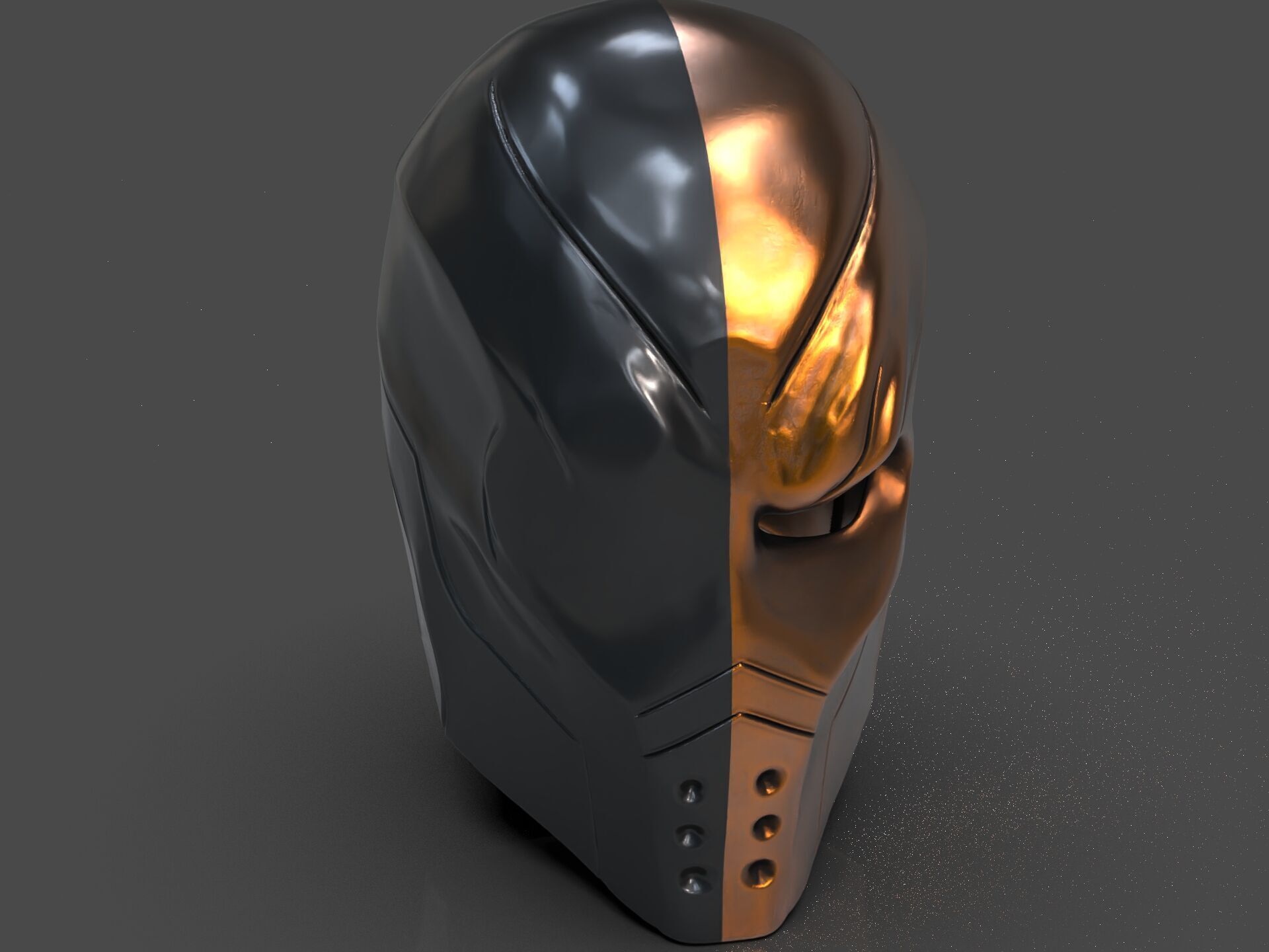 Deathstroke Helmet Print 3D print model_4