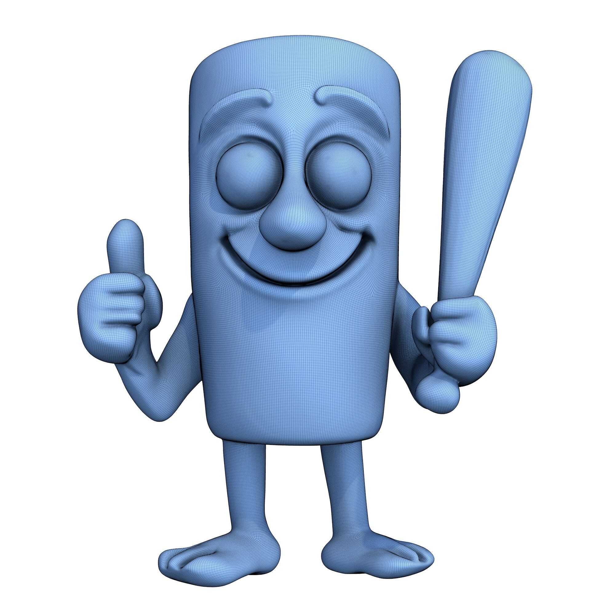 Tung Tung Tung Sahur 3D print model_6