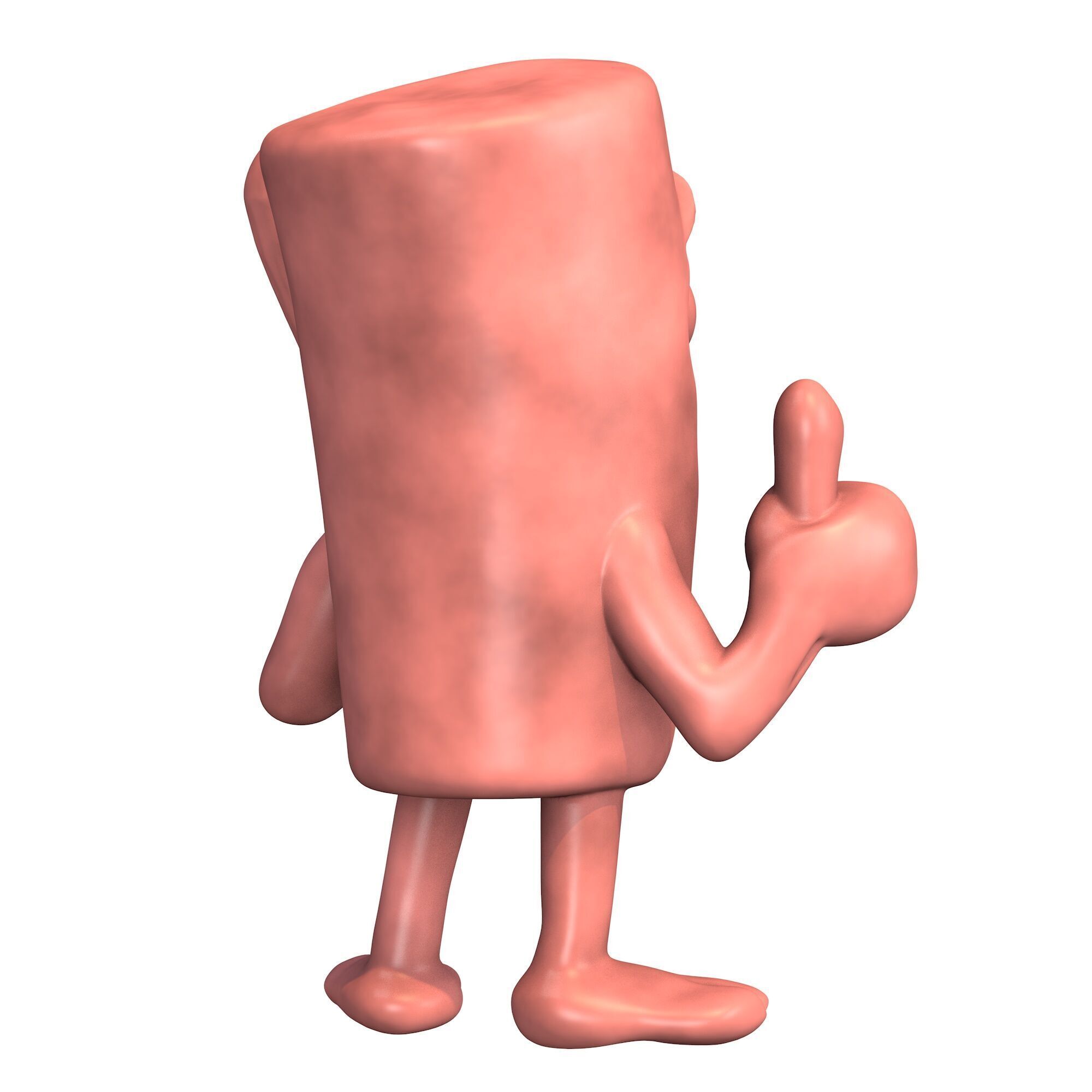 Tung Tung Tung Sahur 3D print model_4