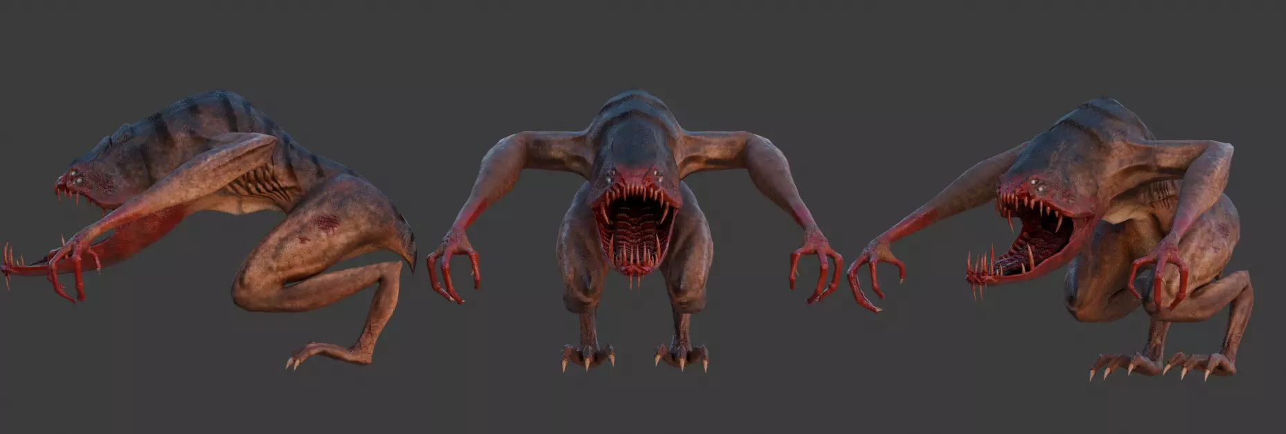 Creature Free low-poly 3D model
