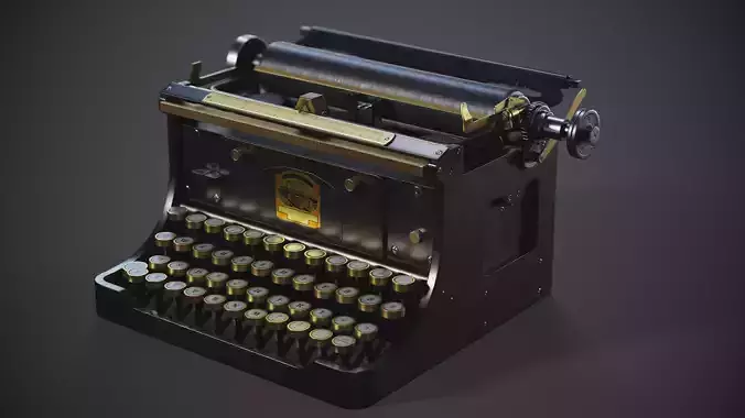 Continental typewriter