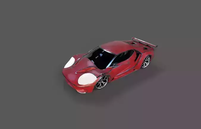High-Quality 3D CarModel