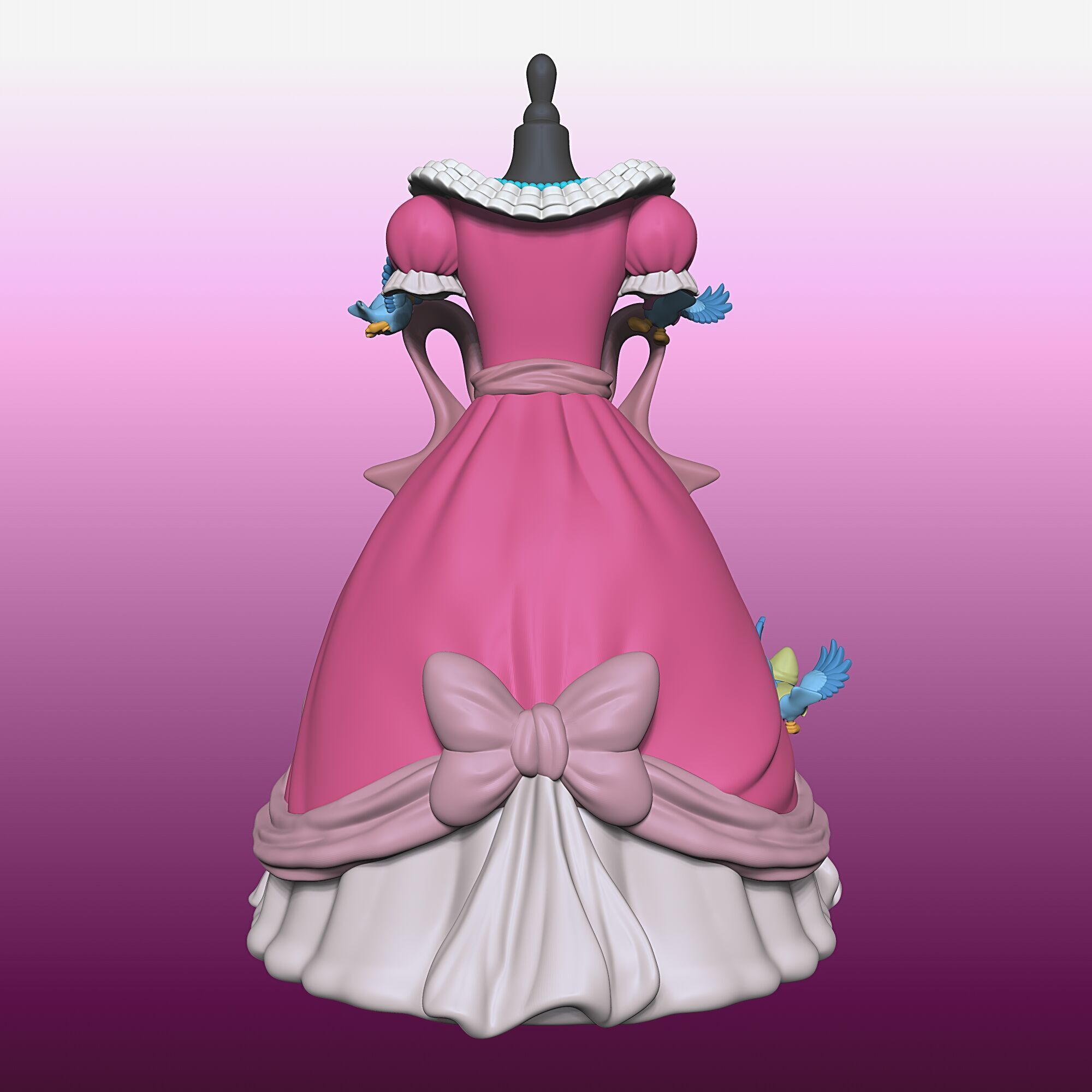 Cinderella Dress - 010 3D print model_4