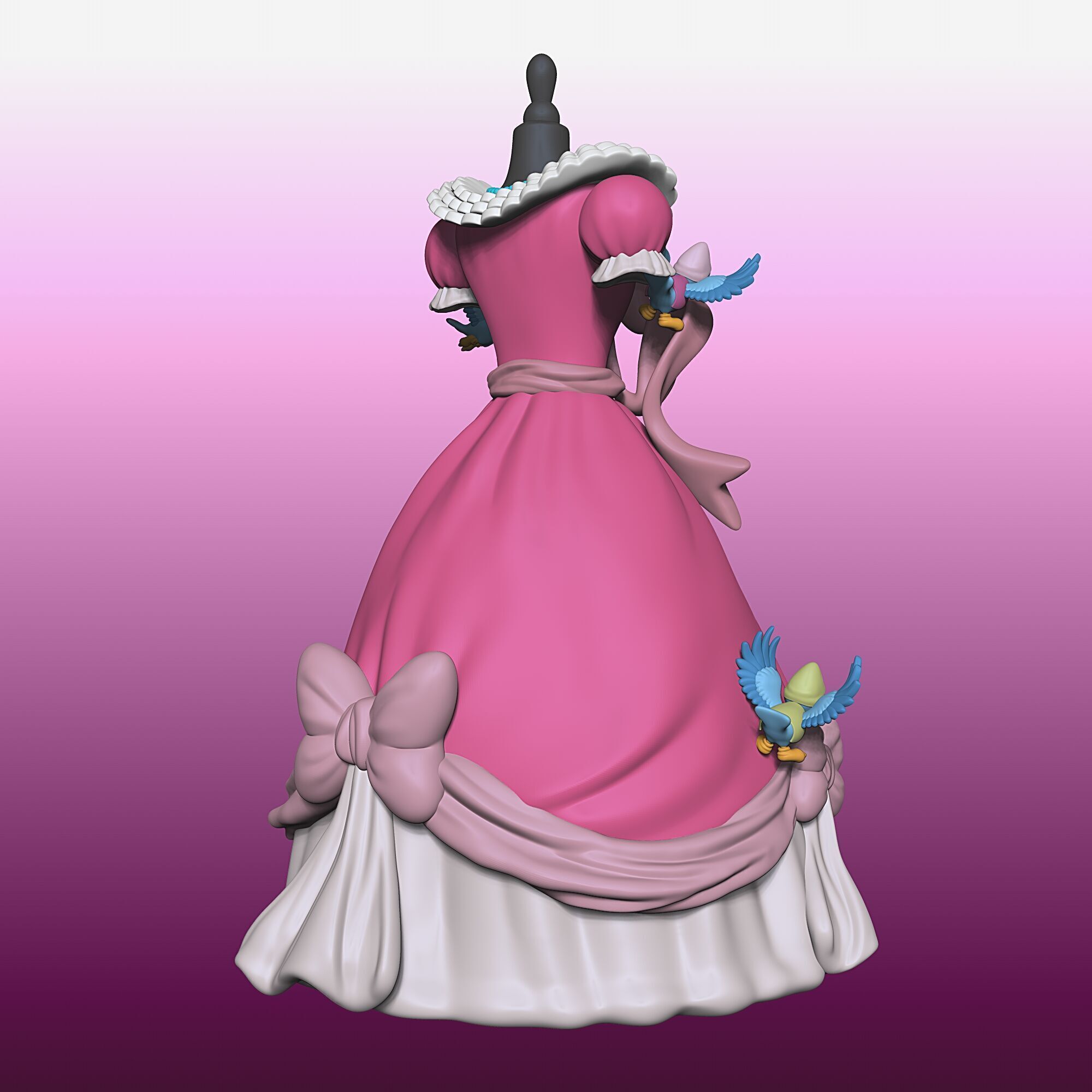 Cinderella Dress - 010 3D print model_5