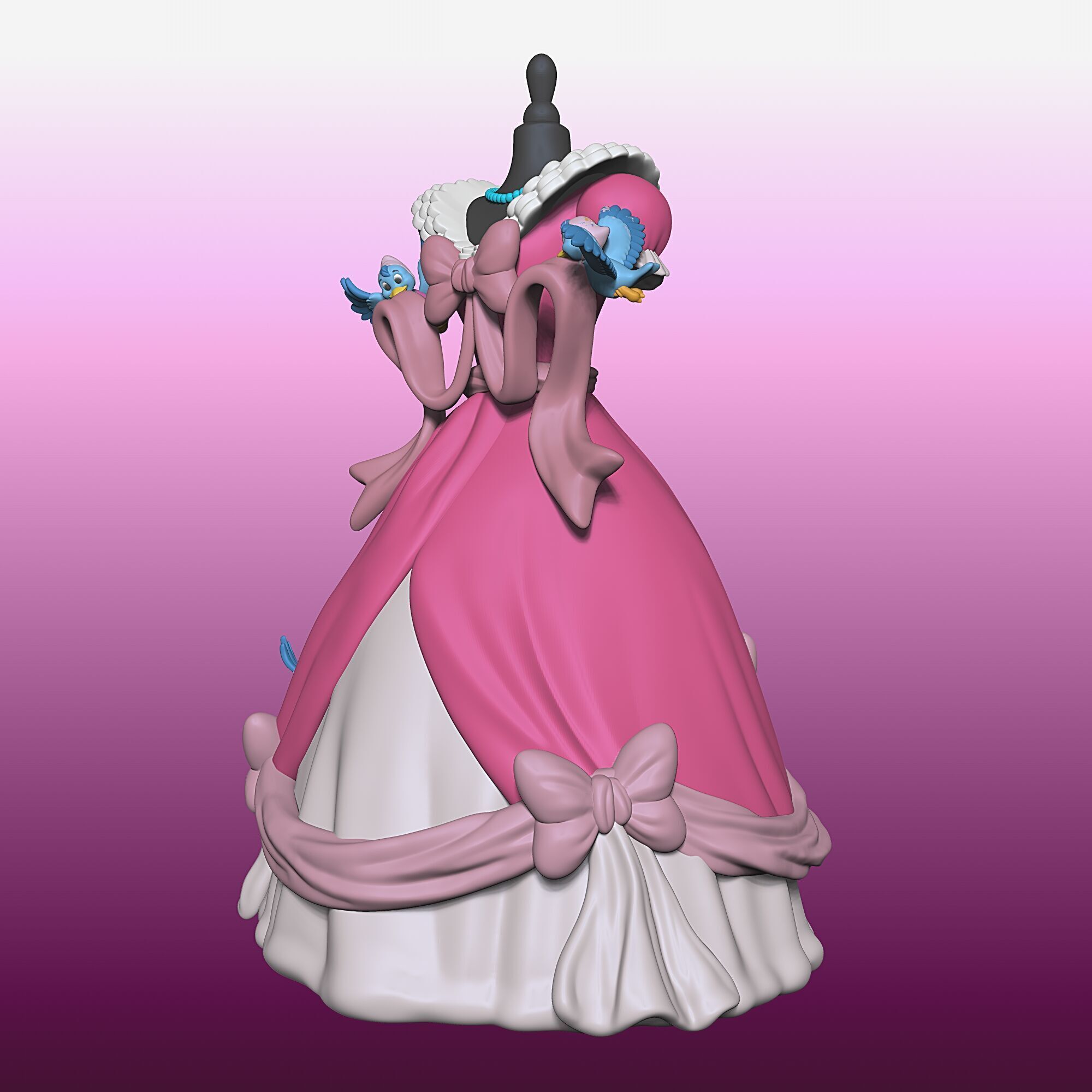 Cinderella Dress - 010 3D print model_1