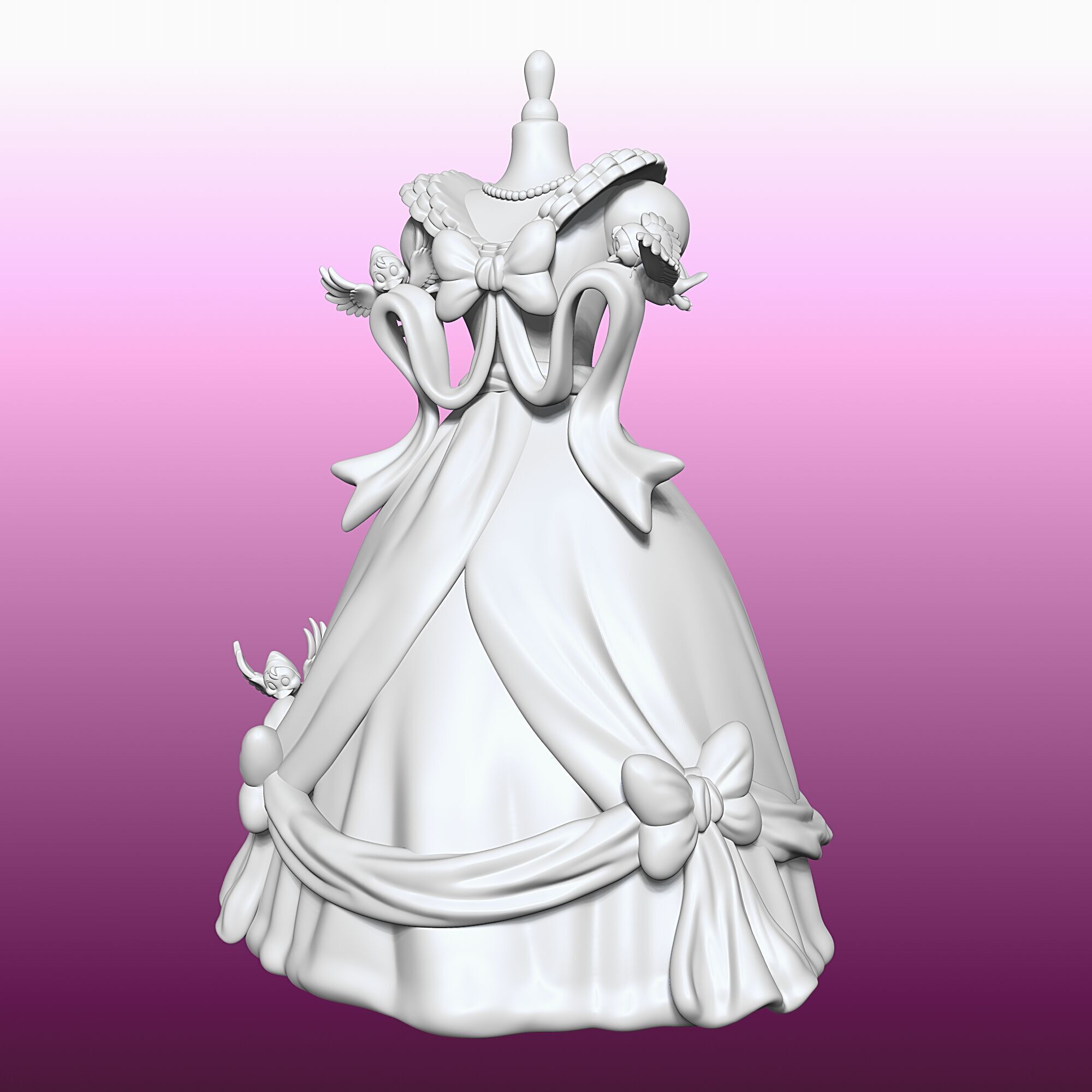 Cinderella Dress - 010 3D print model_8