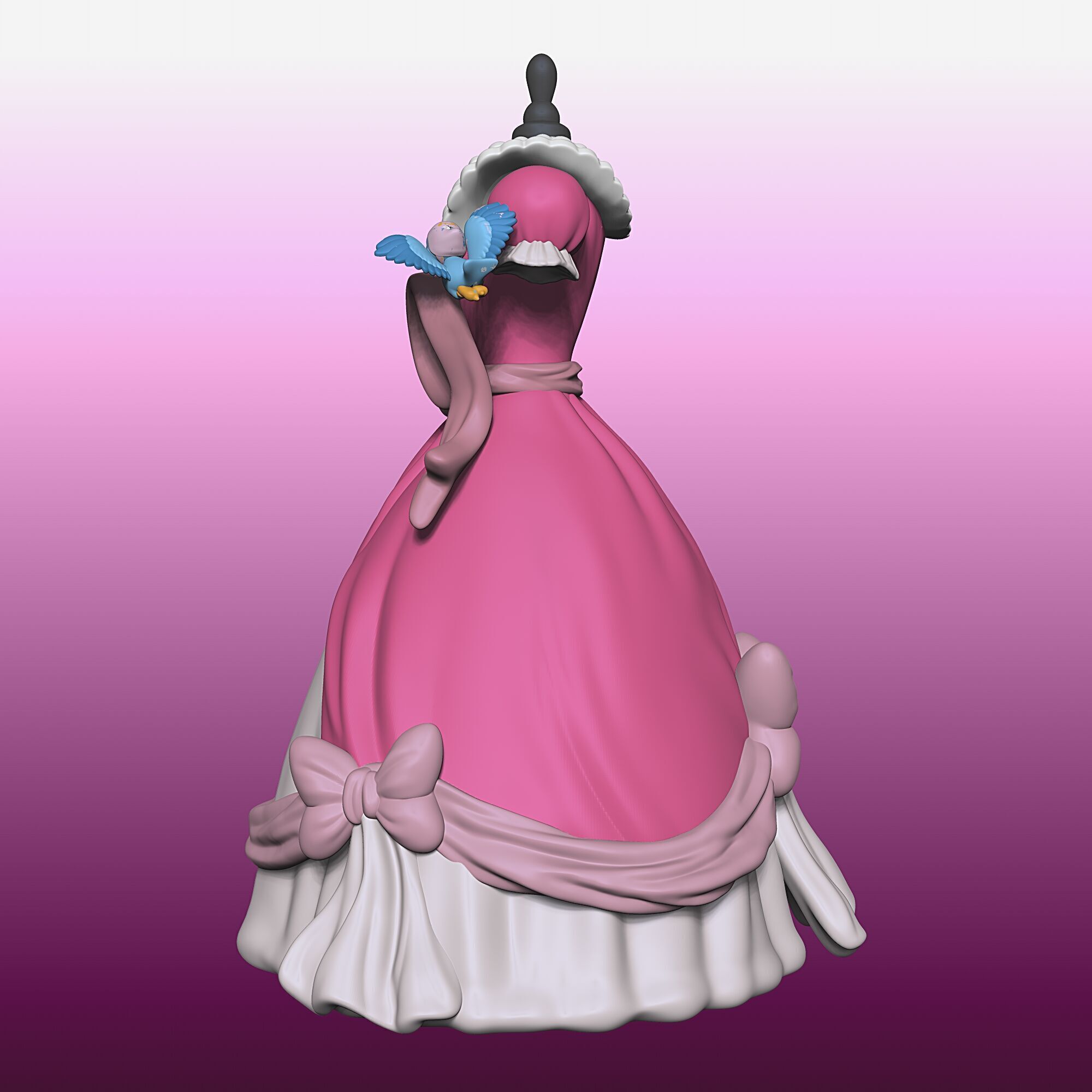 Cinderella Dress - 010 3D print model_2