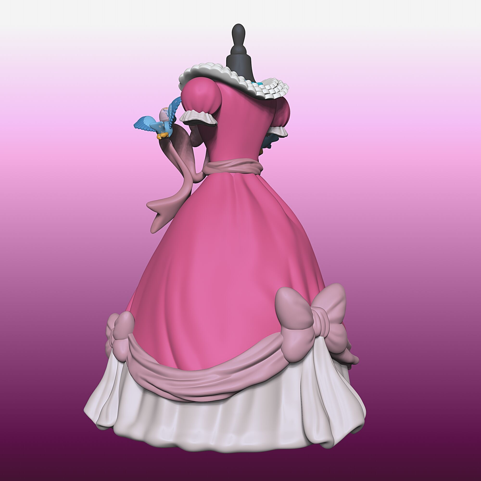 Cinderella Dress - 010 3D print model_3