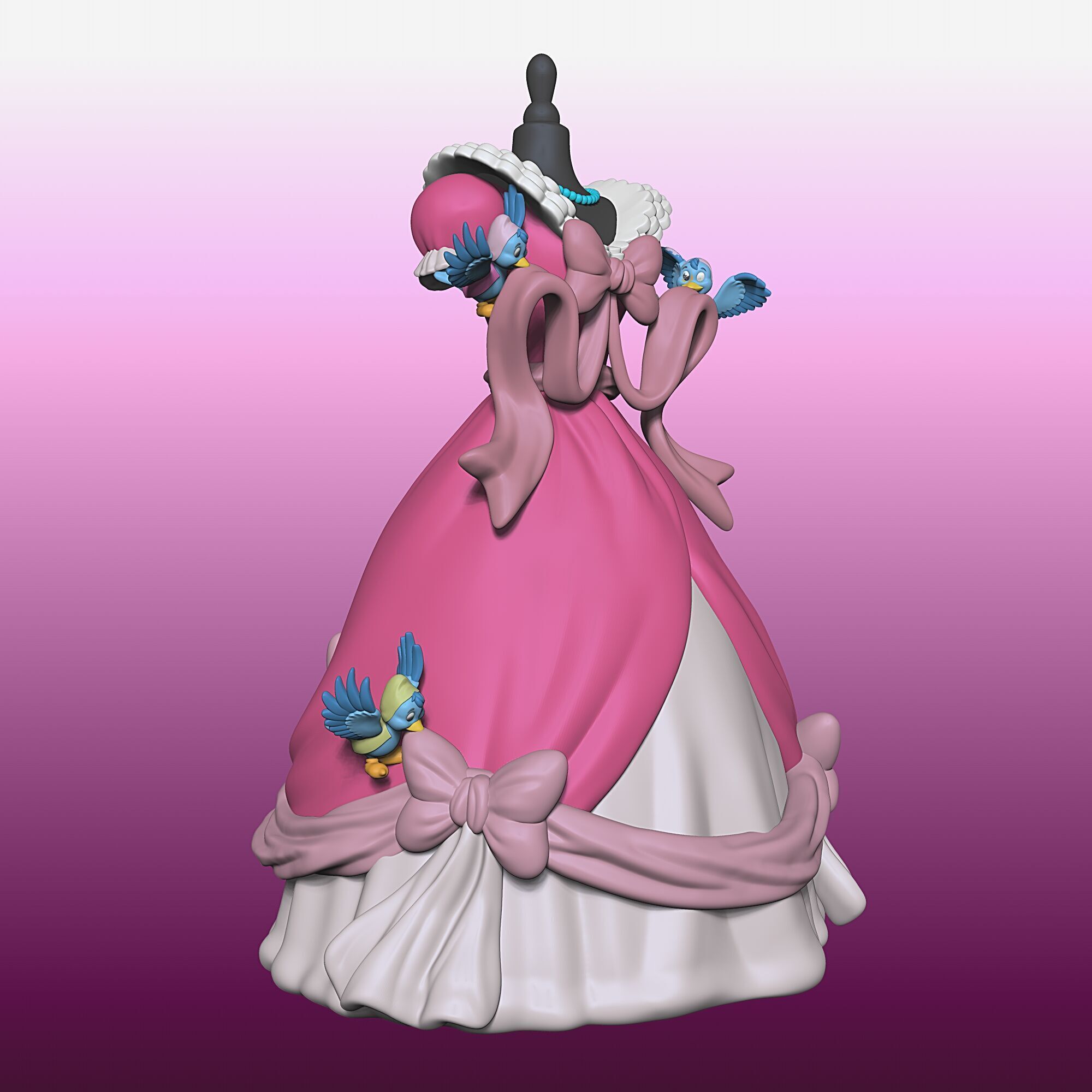Cinderella Dress - 010 3D print model_7