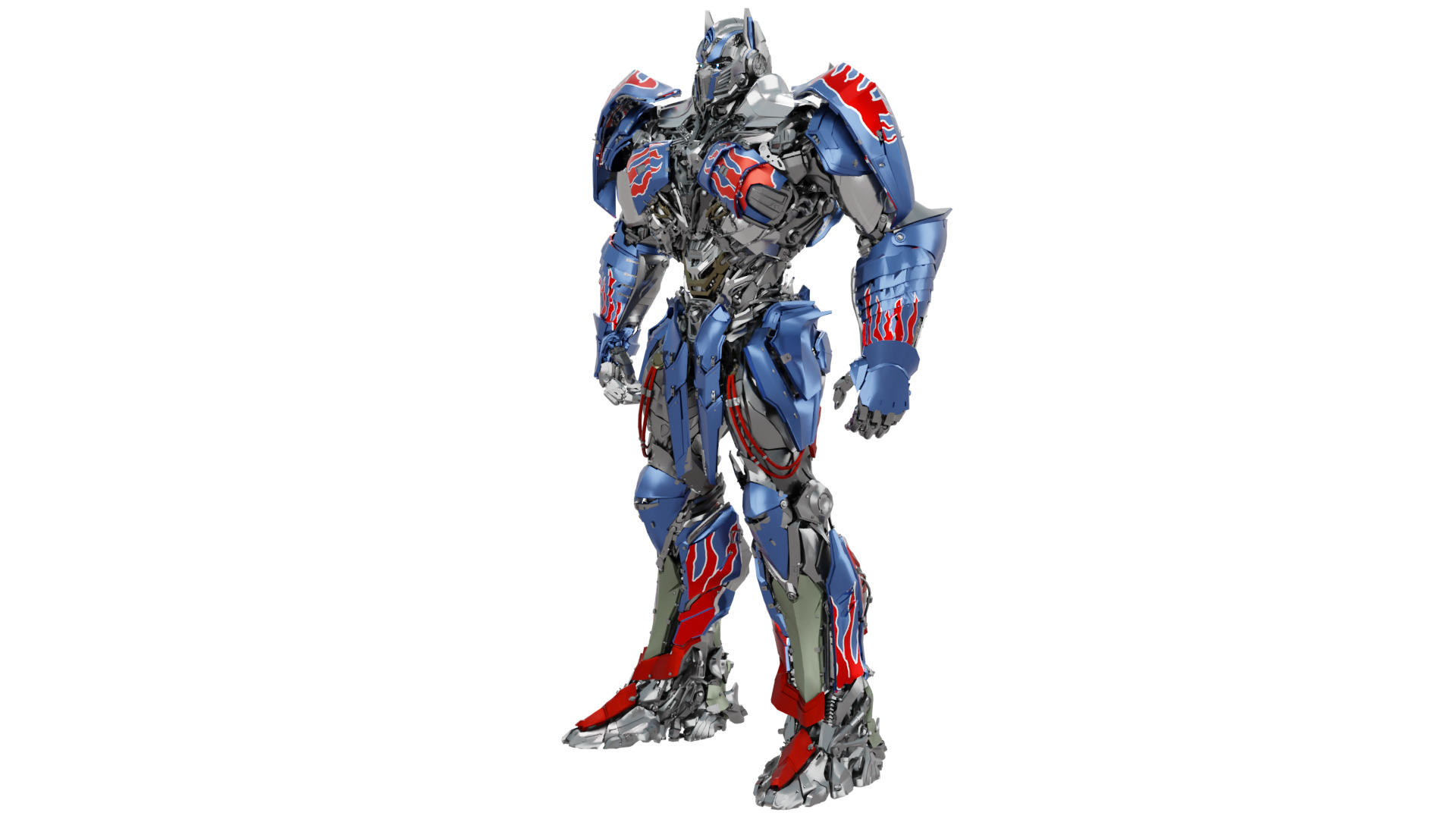 Optimus Prime 3D model_2