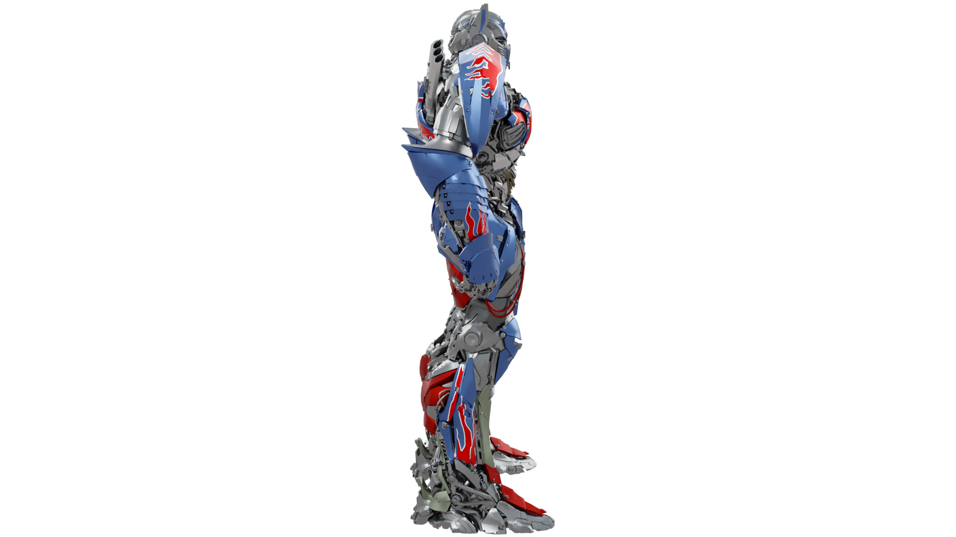 Optimus Prime 3D model_7