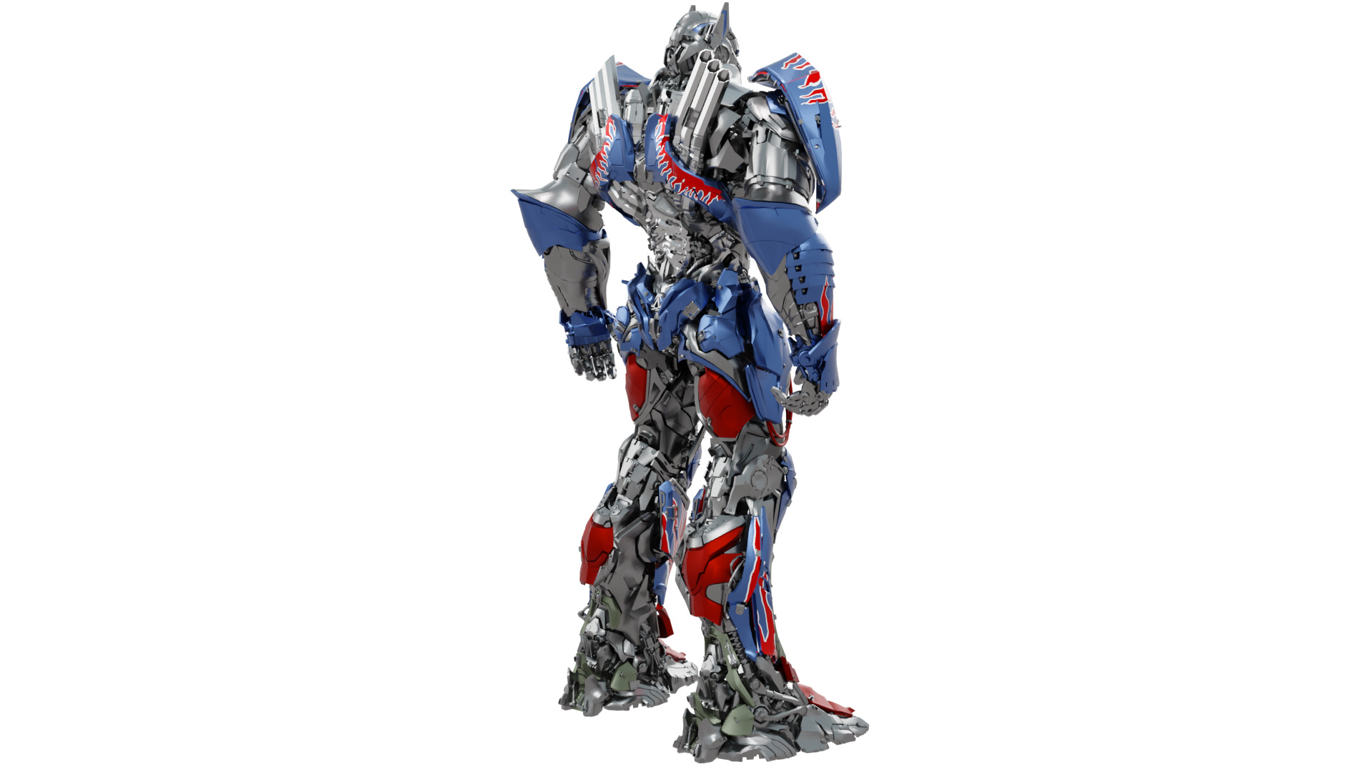 Optimus Prime 3D model_6