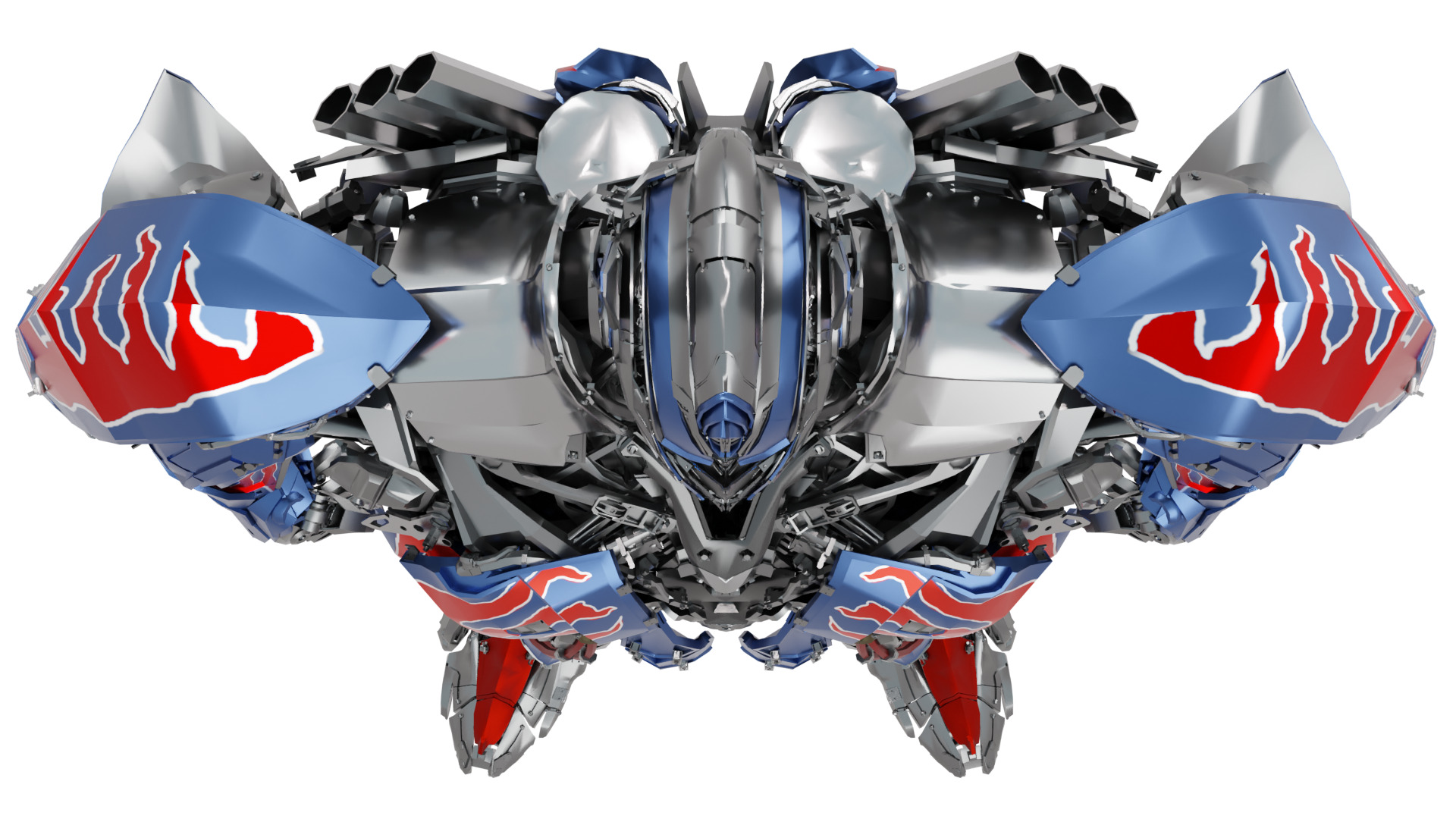 Optimus Prime 3D model_8