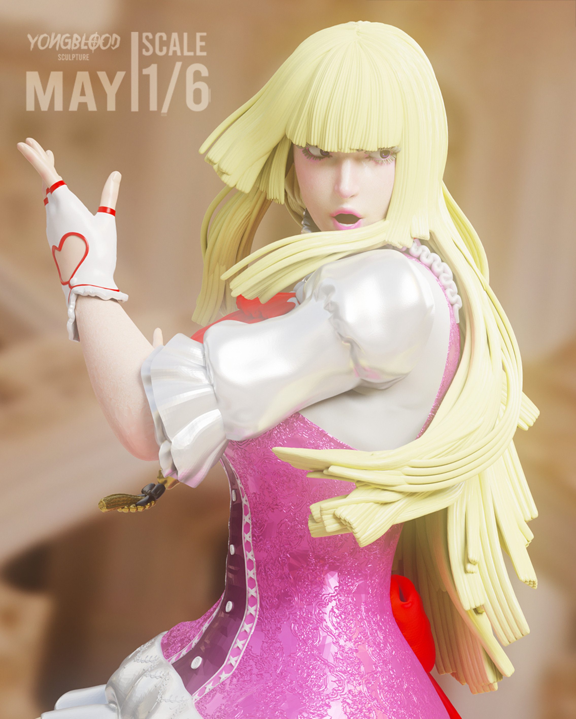 Lili Tekken 8 STL - Yongblood Sculpture 3D print model_1