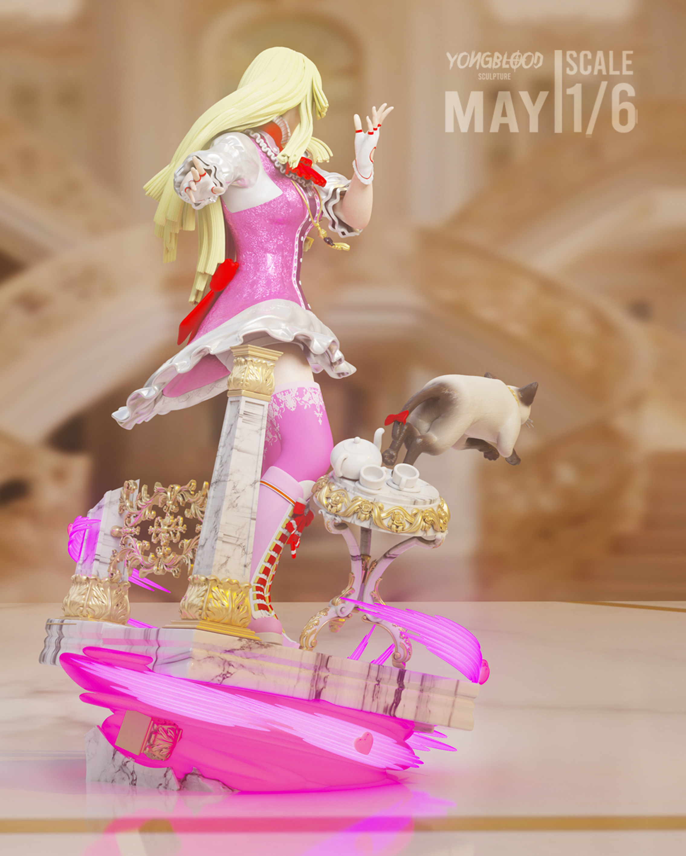 Lili Tekken 8 STL - Yongblood Sculpture 3D print model_9