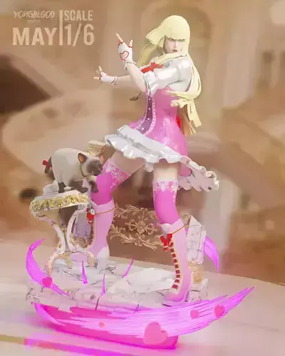 Lili Tekken 8 STL - Yongblood Sculpture 3D print model