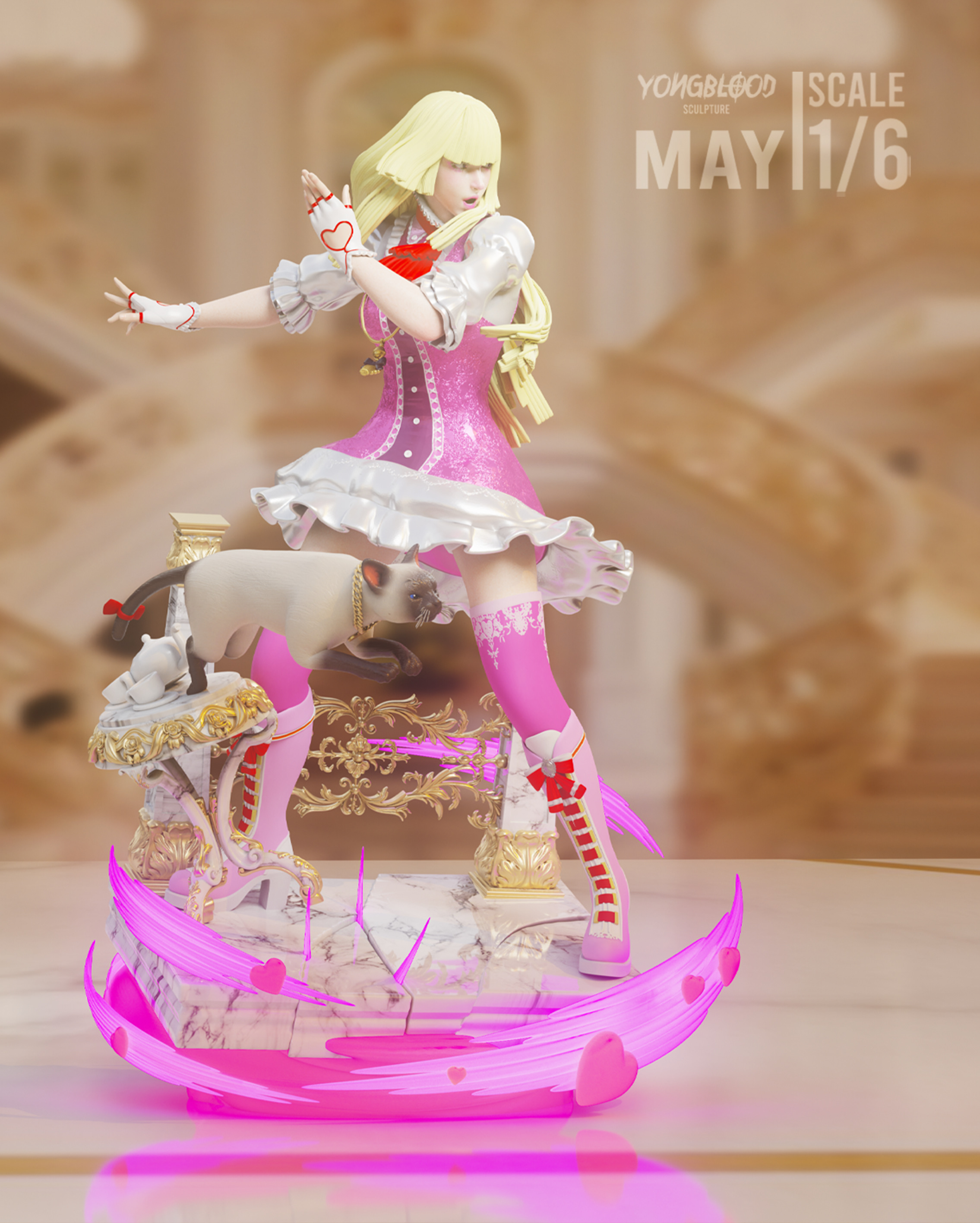 Lili Tekken 8 STL - Yongblood Sculpture 3D print model_2