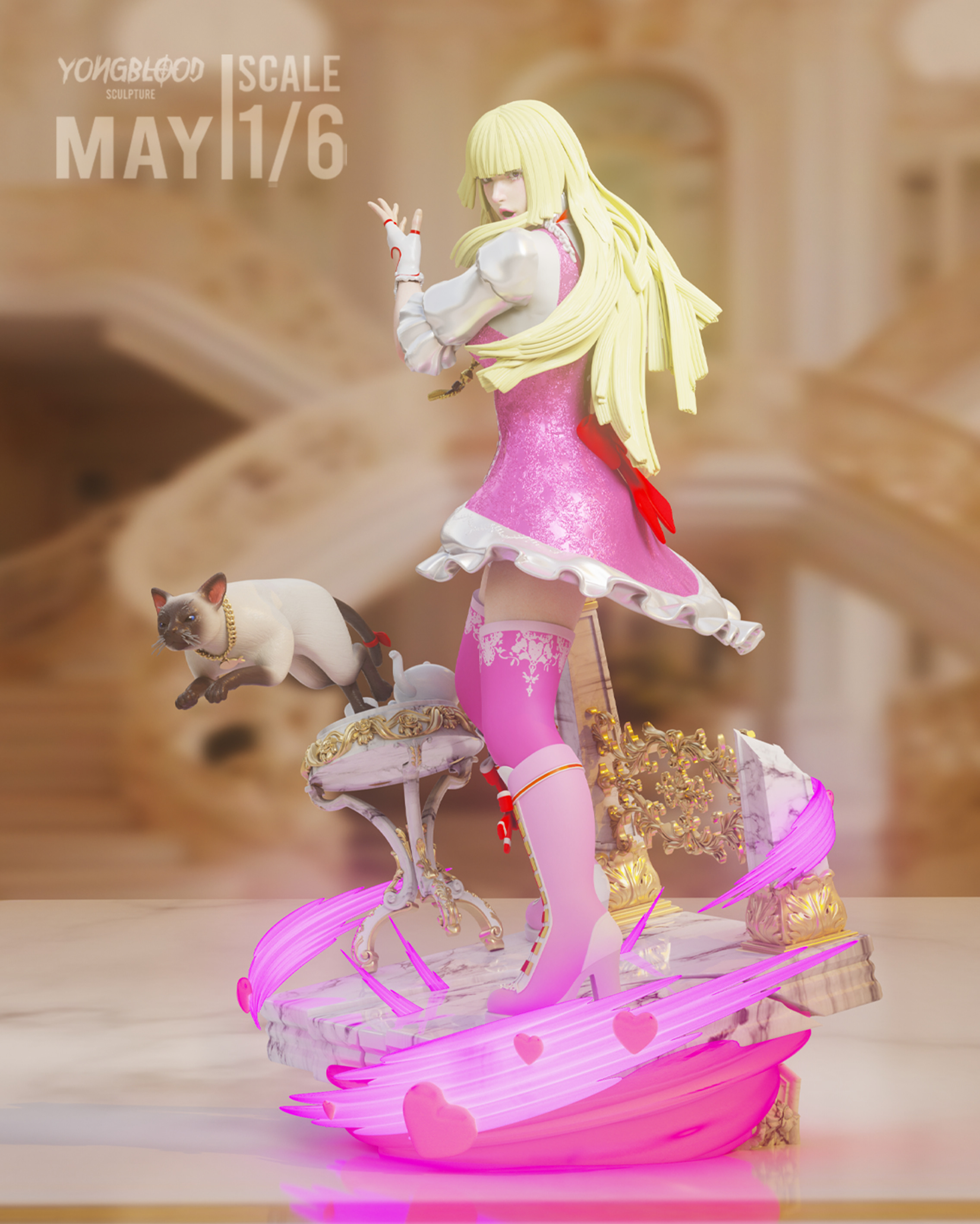 Lili Tekken 8 STL - Yongblood Sculpture 3D print model_6