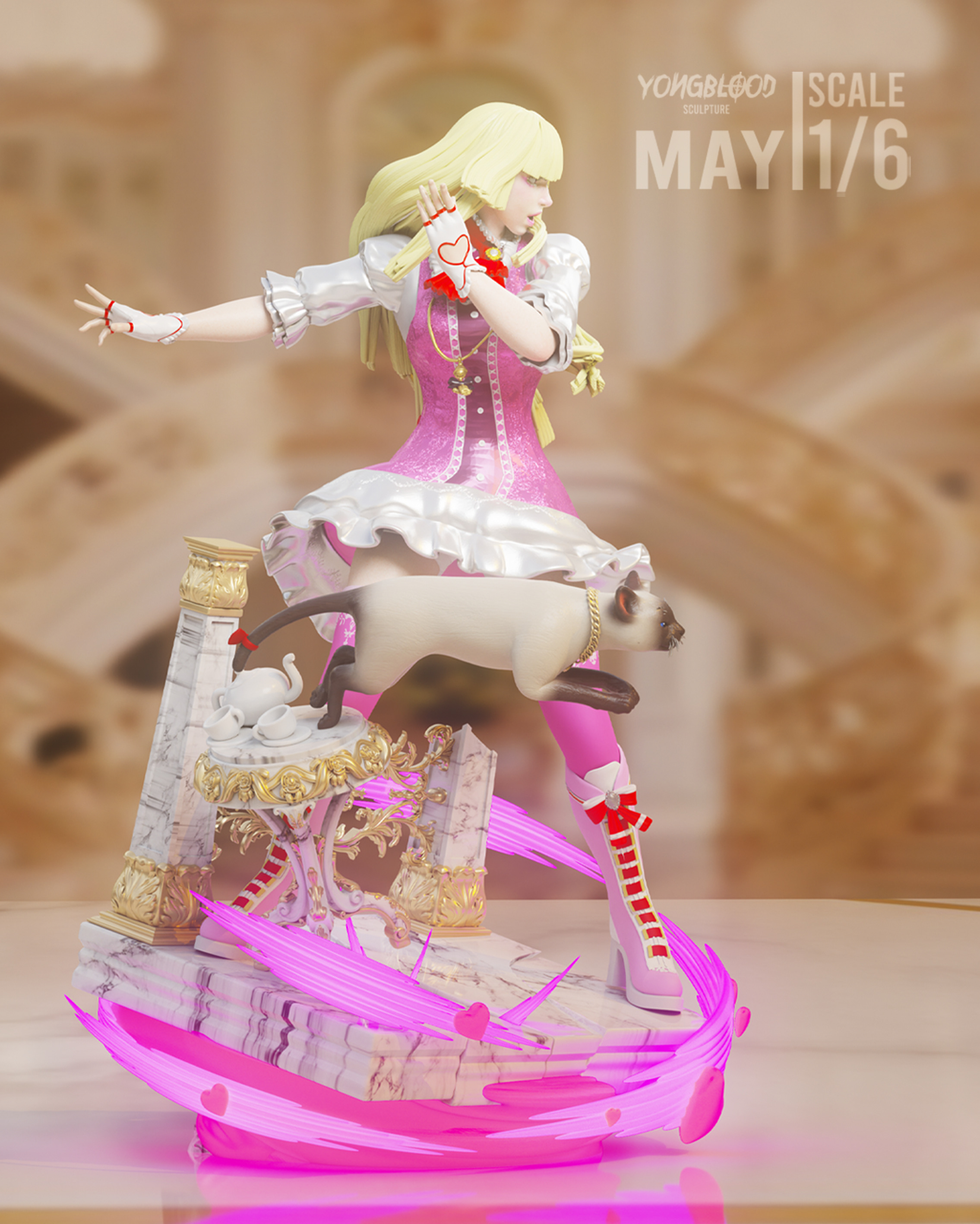 Lili Tekken 8 STL - Yongblood Sculpture 3D print model_4