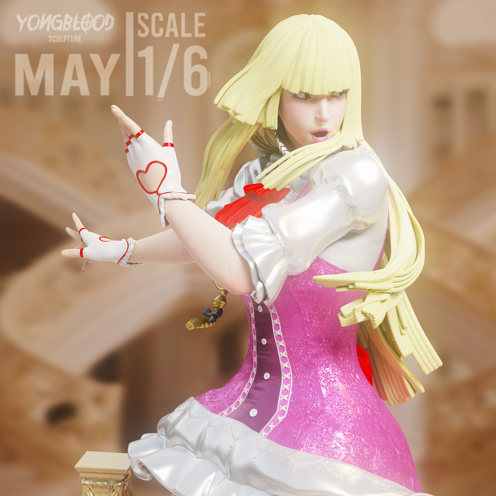 Lili Tekken 8 STL - Yongblood Sculpture 3D print model_10