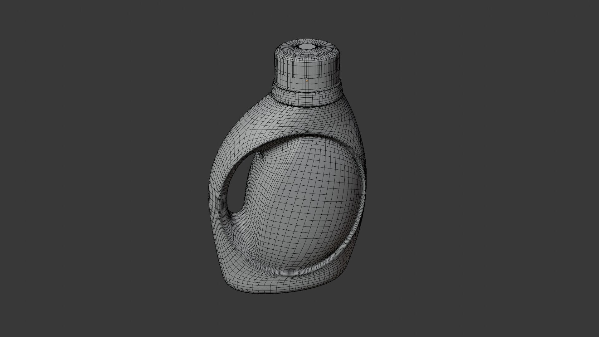 Tide bathroom cleaner bottle 3D model_6