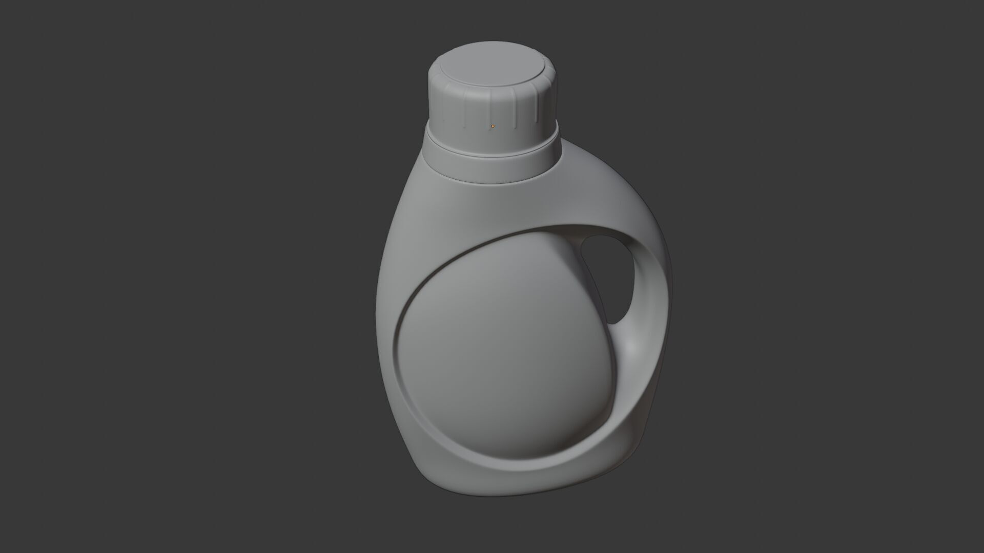 Tide bathroom cleaner bottle 3D model_3