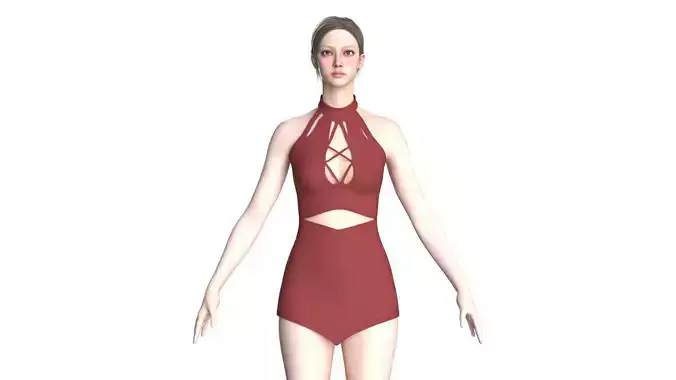 Girls Short Dress-Outfit