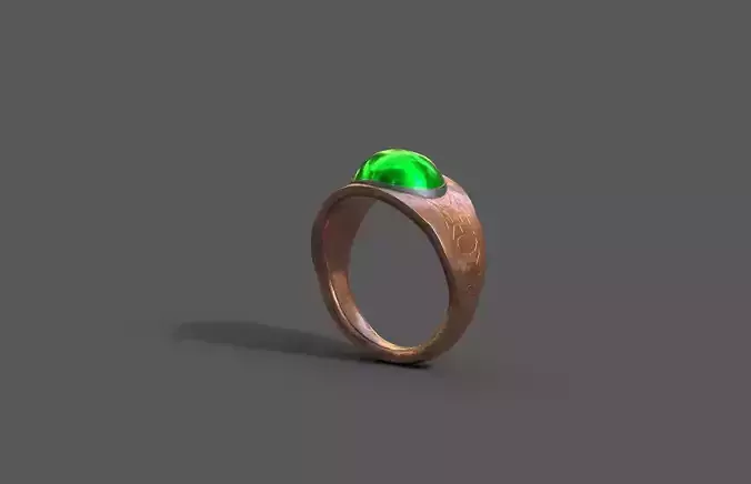 High-Quality 3D Earrings Model