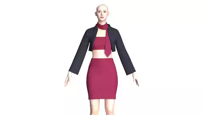 Ladies Corporate Dress-Outfit