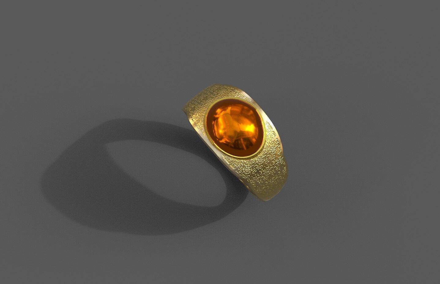 High-Quality 3D Ring Model Low-poly 3D model_4