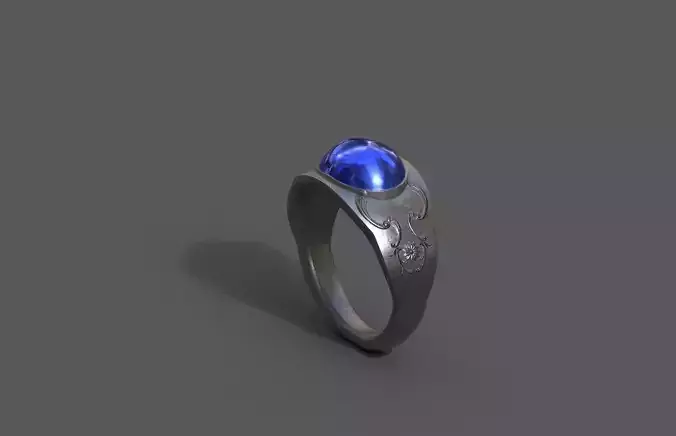 High-Quality 3D Ring Model