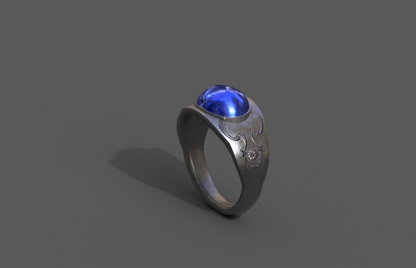 High-Quality 3D Ring Model Pack 4 Low-poly 3D model_16