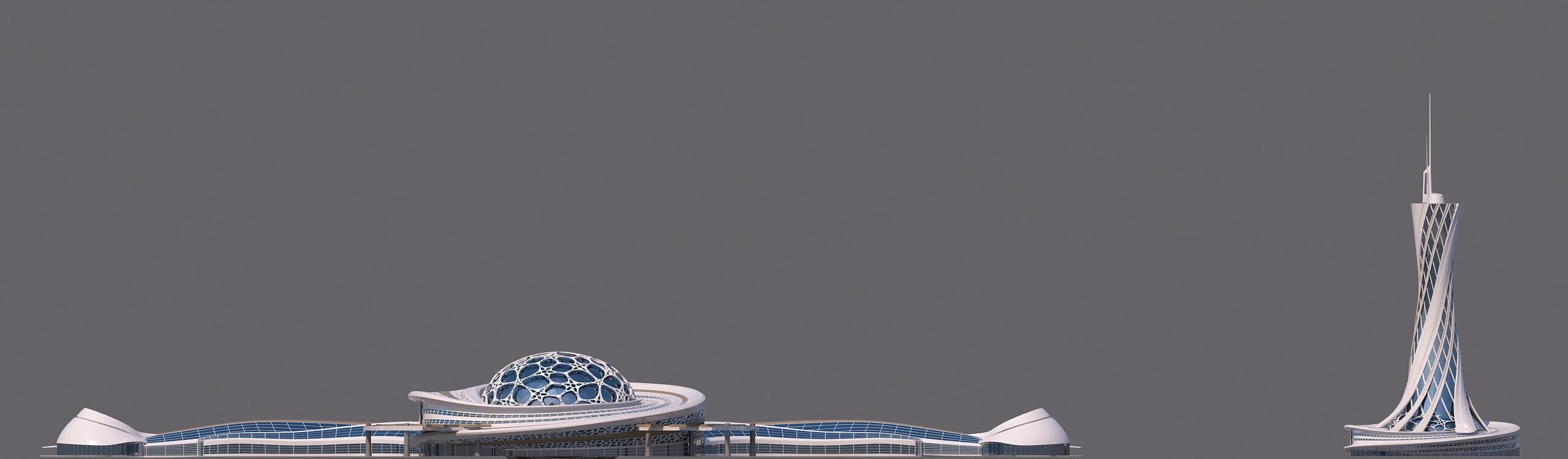 0303 - Airport Architecture Building - 2D Drawings - 3D Files 3D model_11