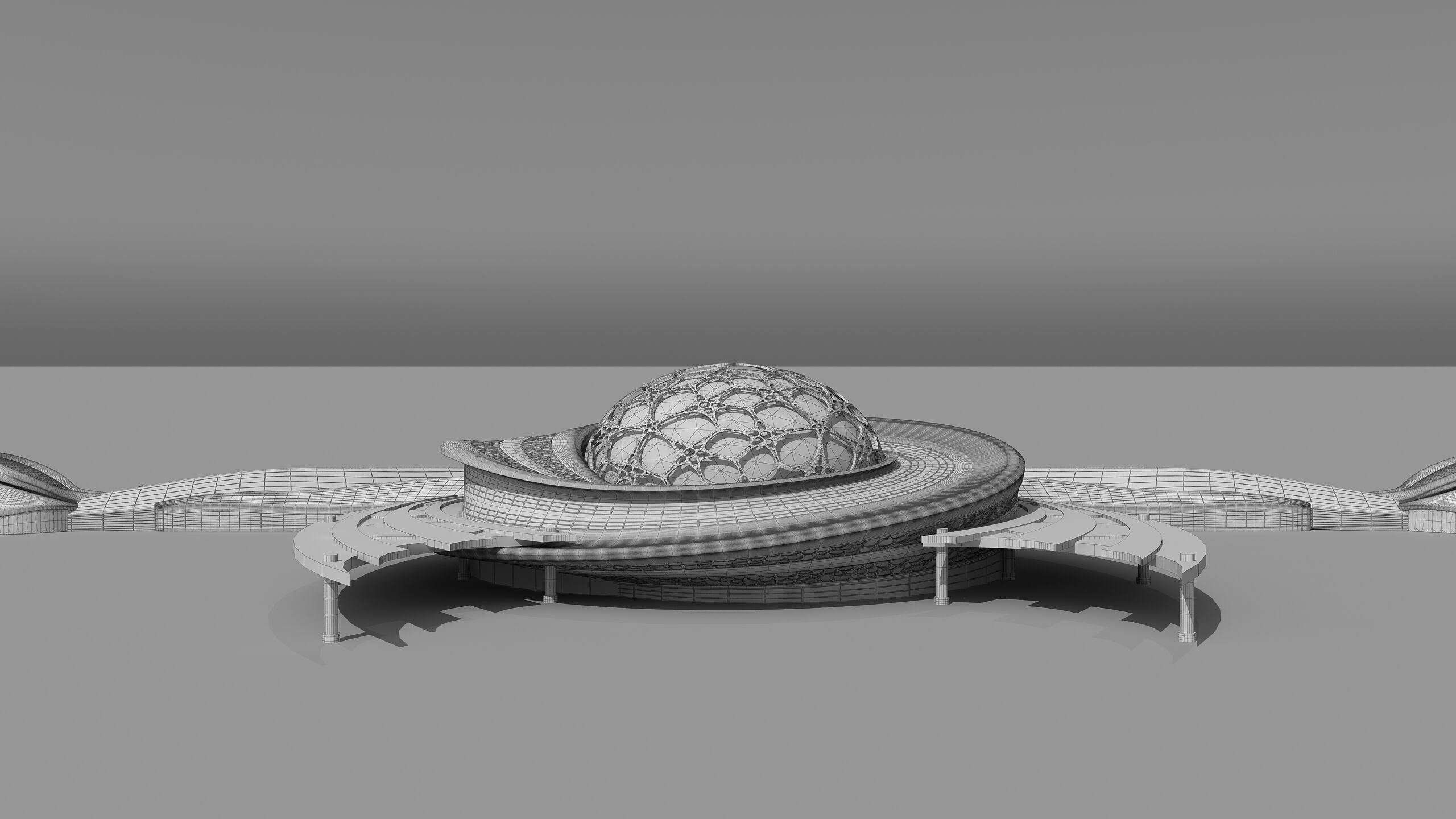 0303 - Airport Architecture Building - 2D Drawings - 3D Files 3D model_18