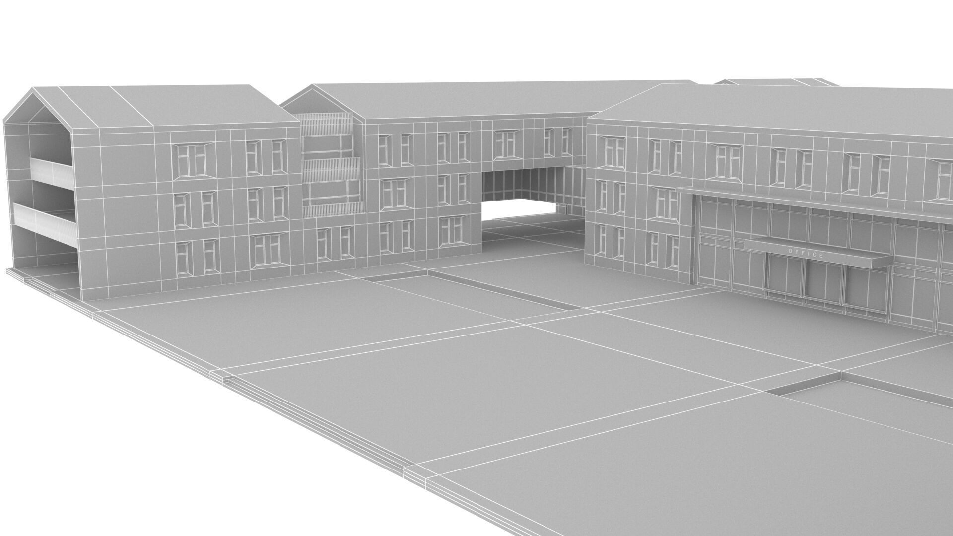 building Low-poly 3D model_19