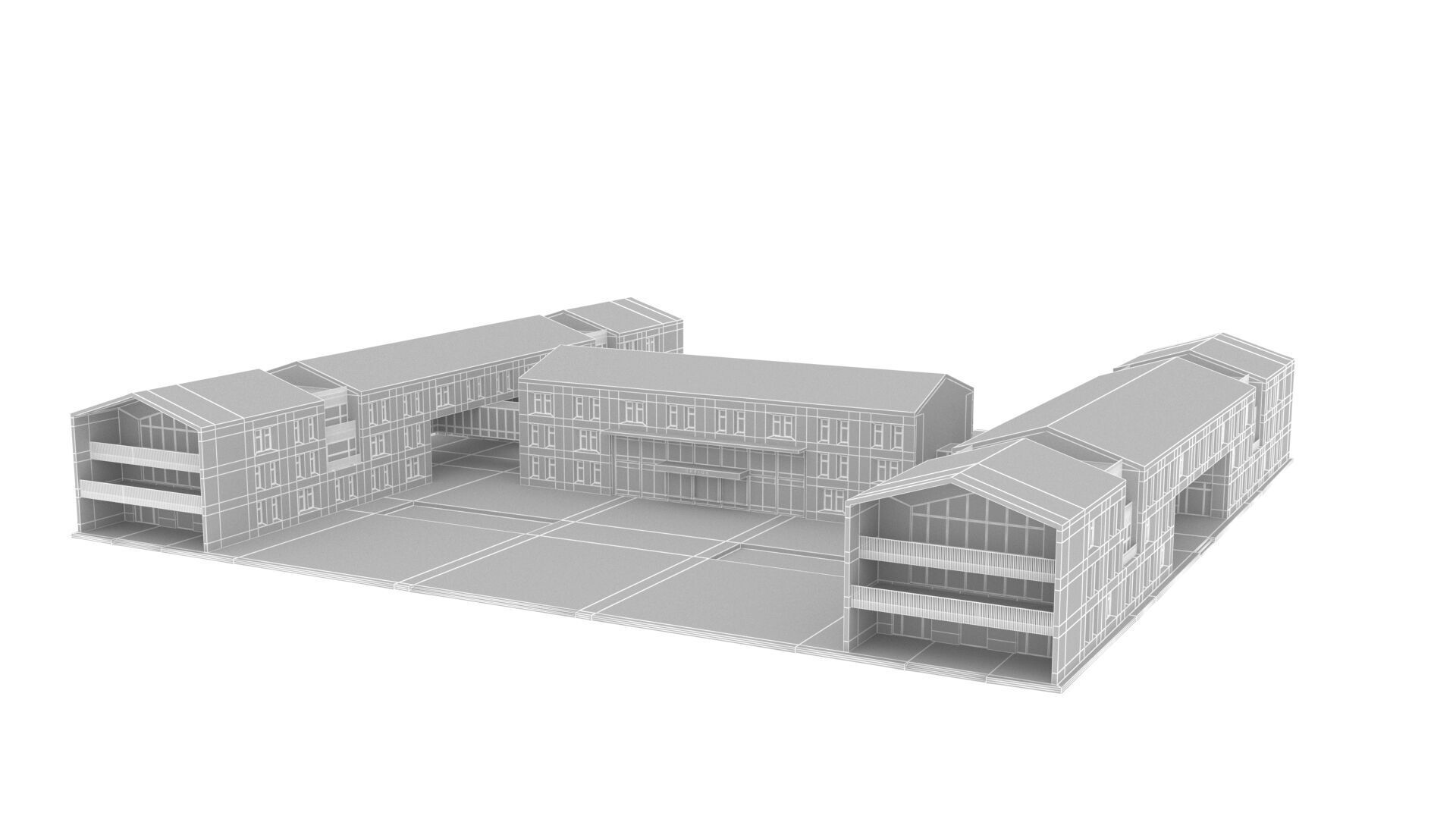 building Low-poly 3D model_15