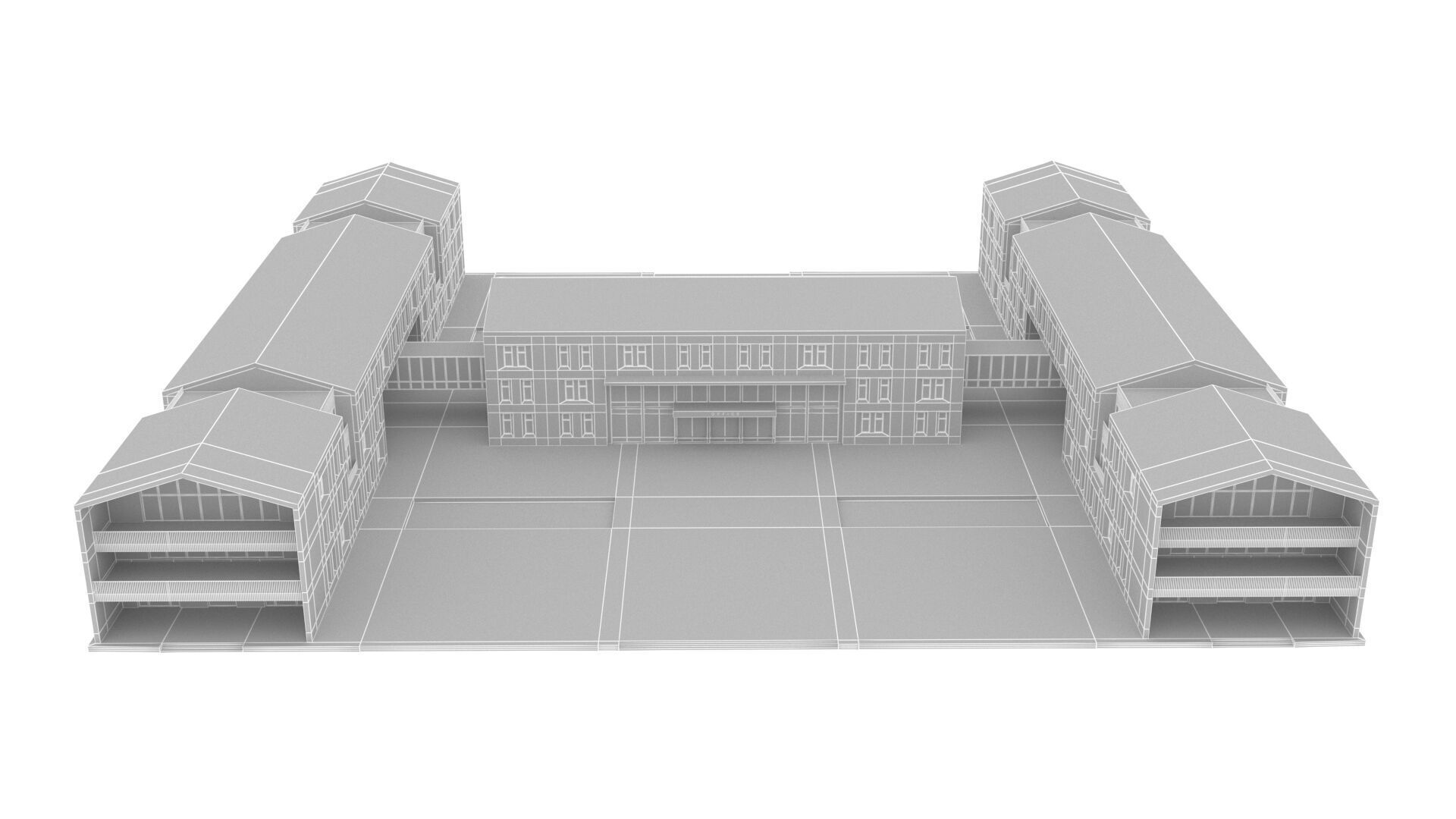 building Low-poly 3D model_20