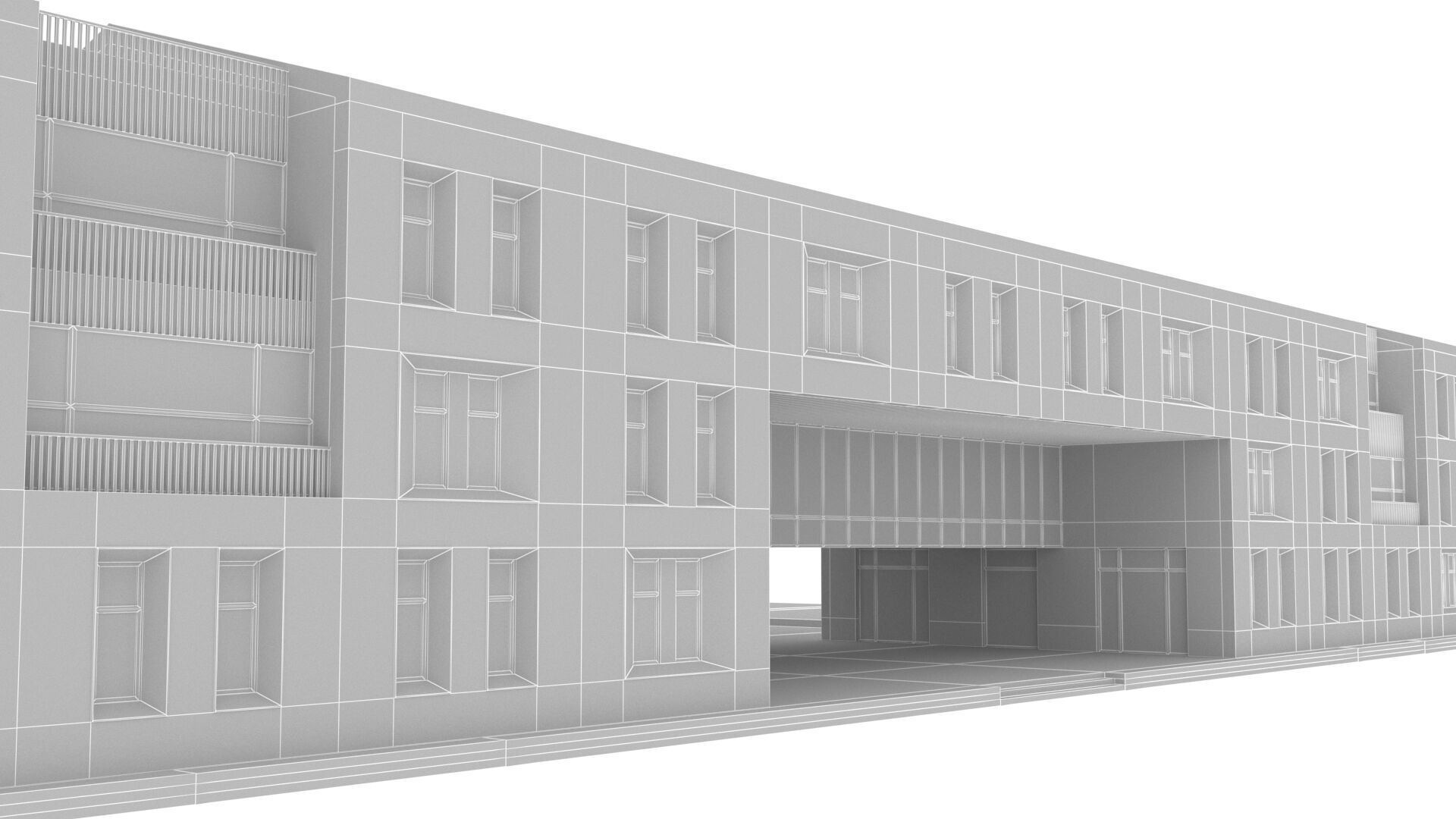 building Low-poly 3D model_16