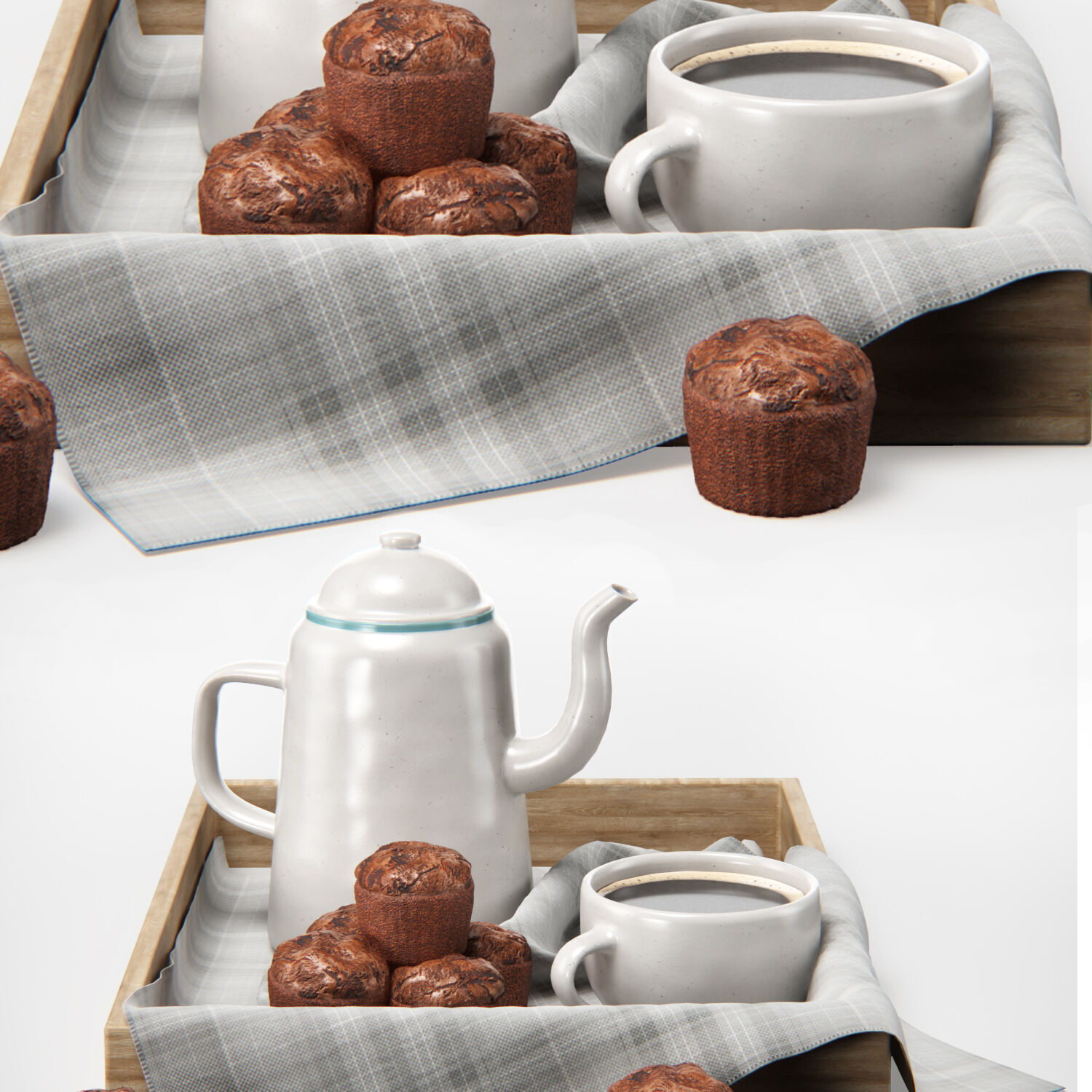 Breakfast Coffee 3 3D model_6