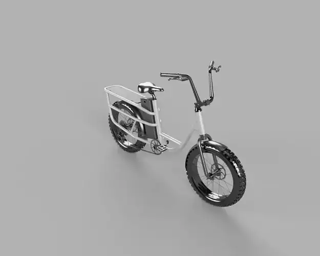 Electric delivery bike