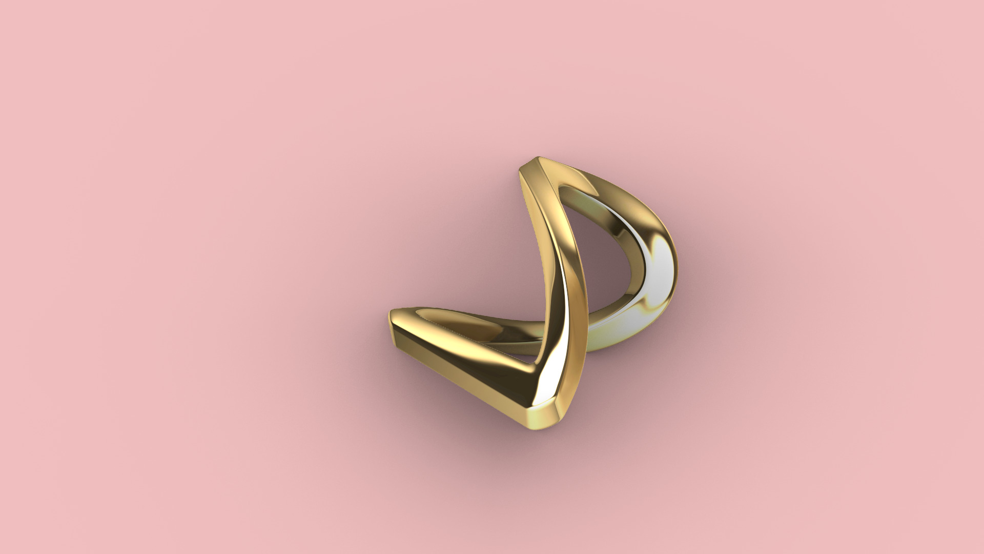 chain link 1 3D print model_1