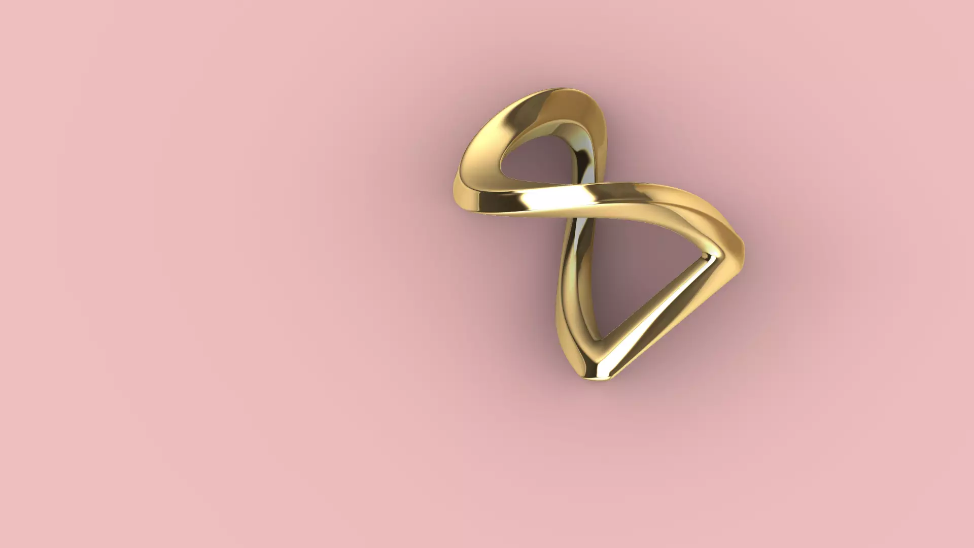 chain link 1 3D print model_0