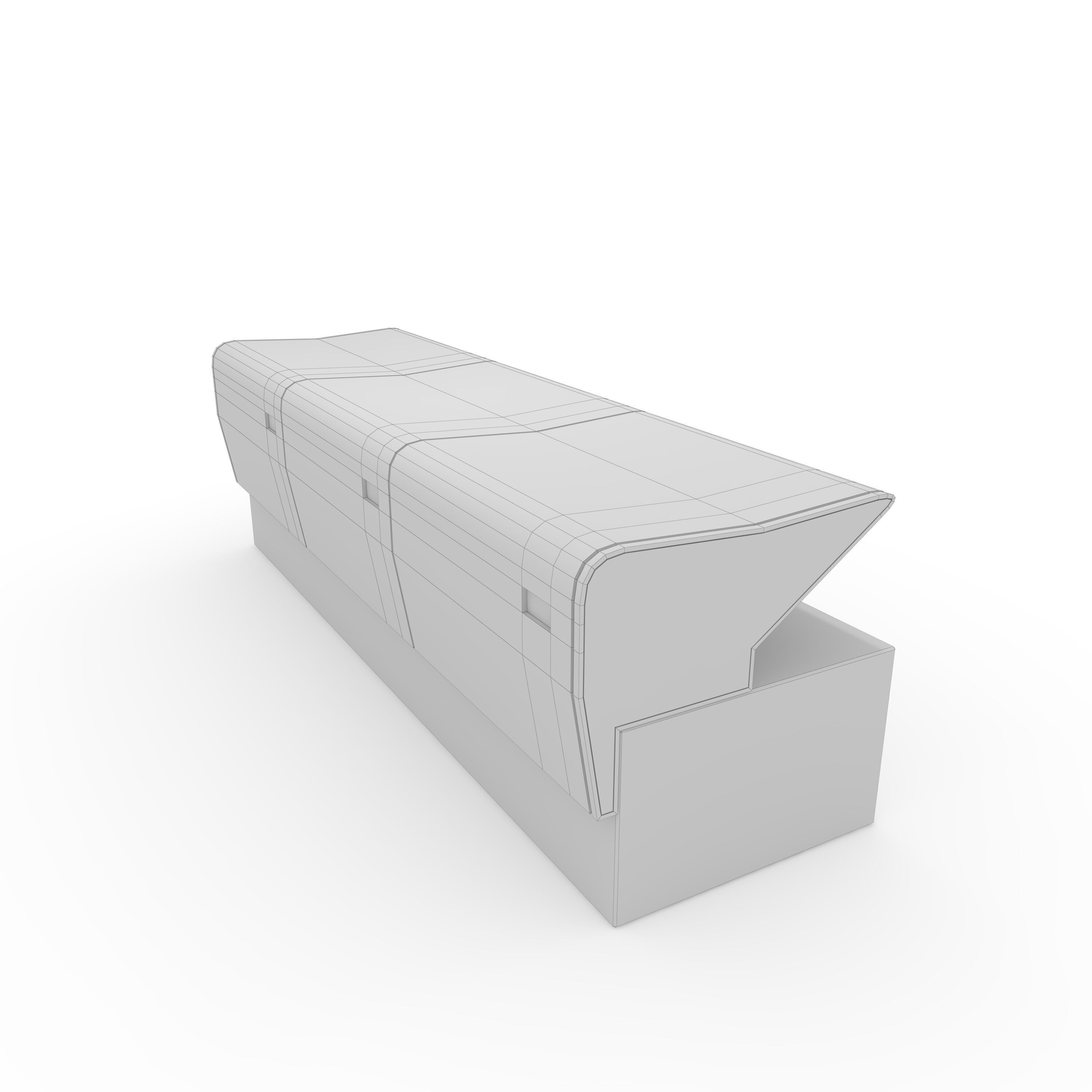 Stadium Seats 19 3D model_5