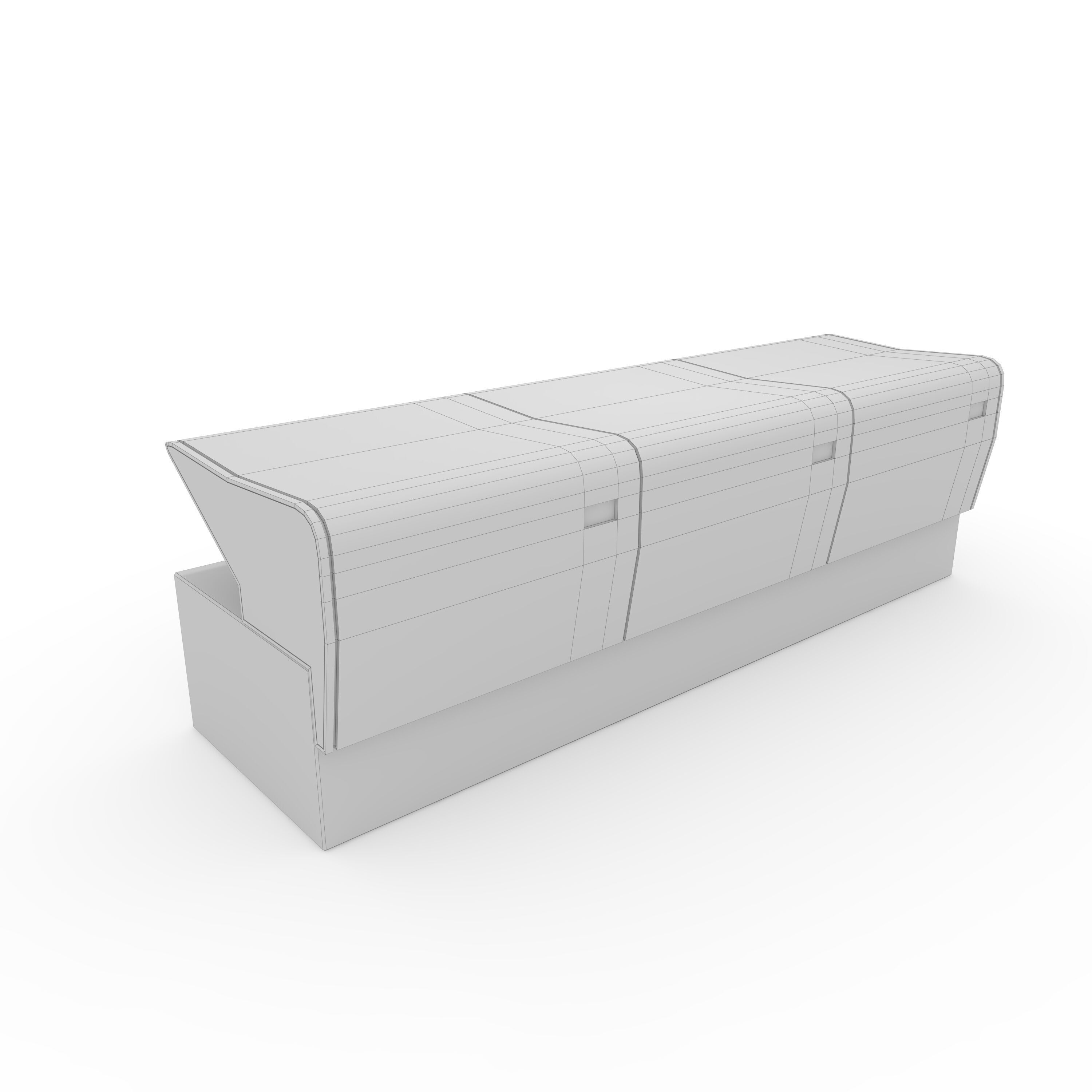 Stadium Seats 19 3D model_1