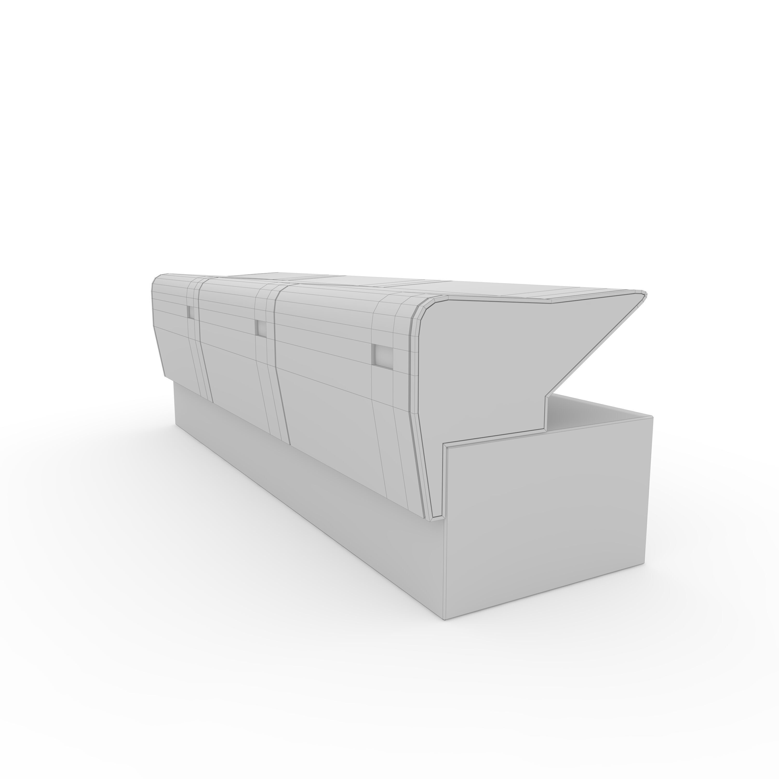 Stadium Seats 19 3D model_13