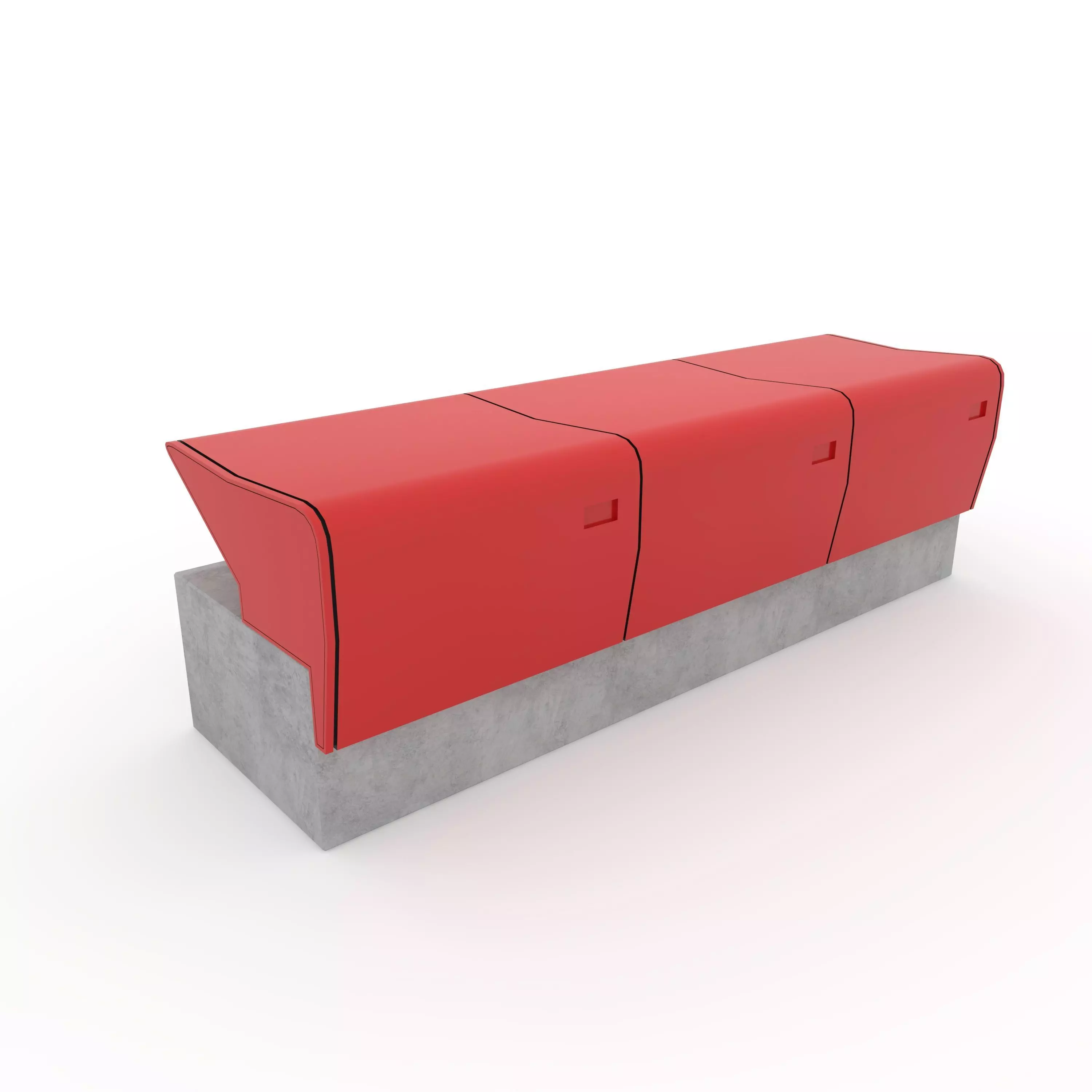 Stadium Seats 19 3D model_0