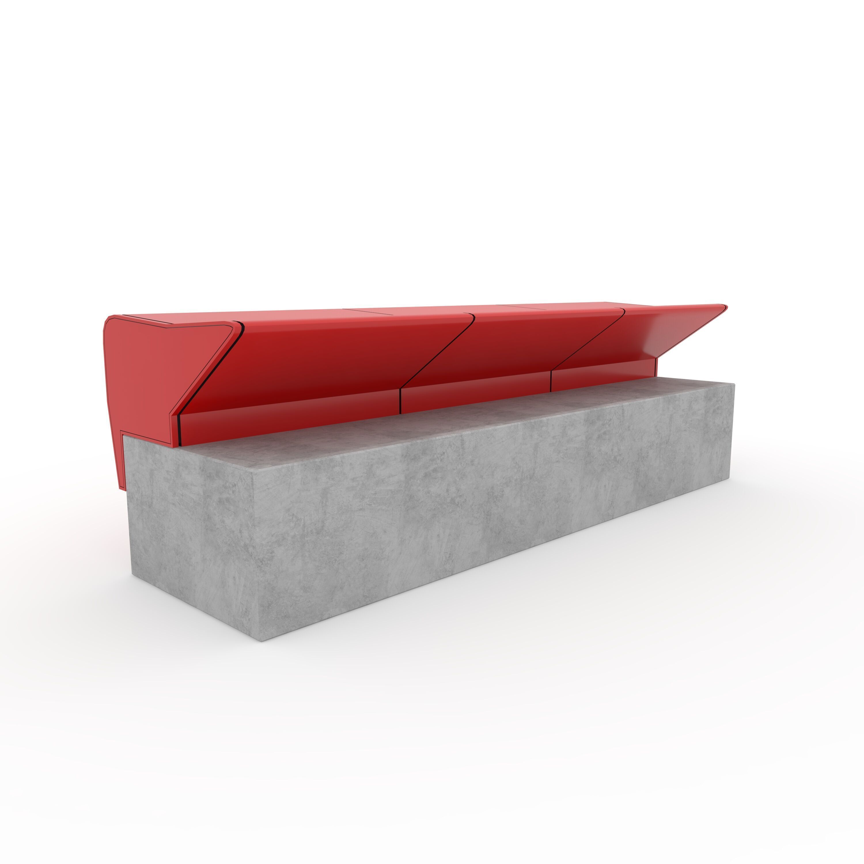 Stadium Seats 19 3D model_14